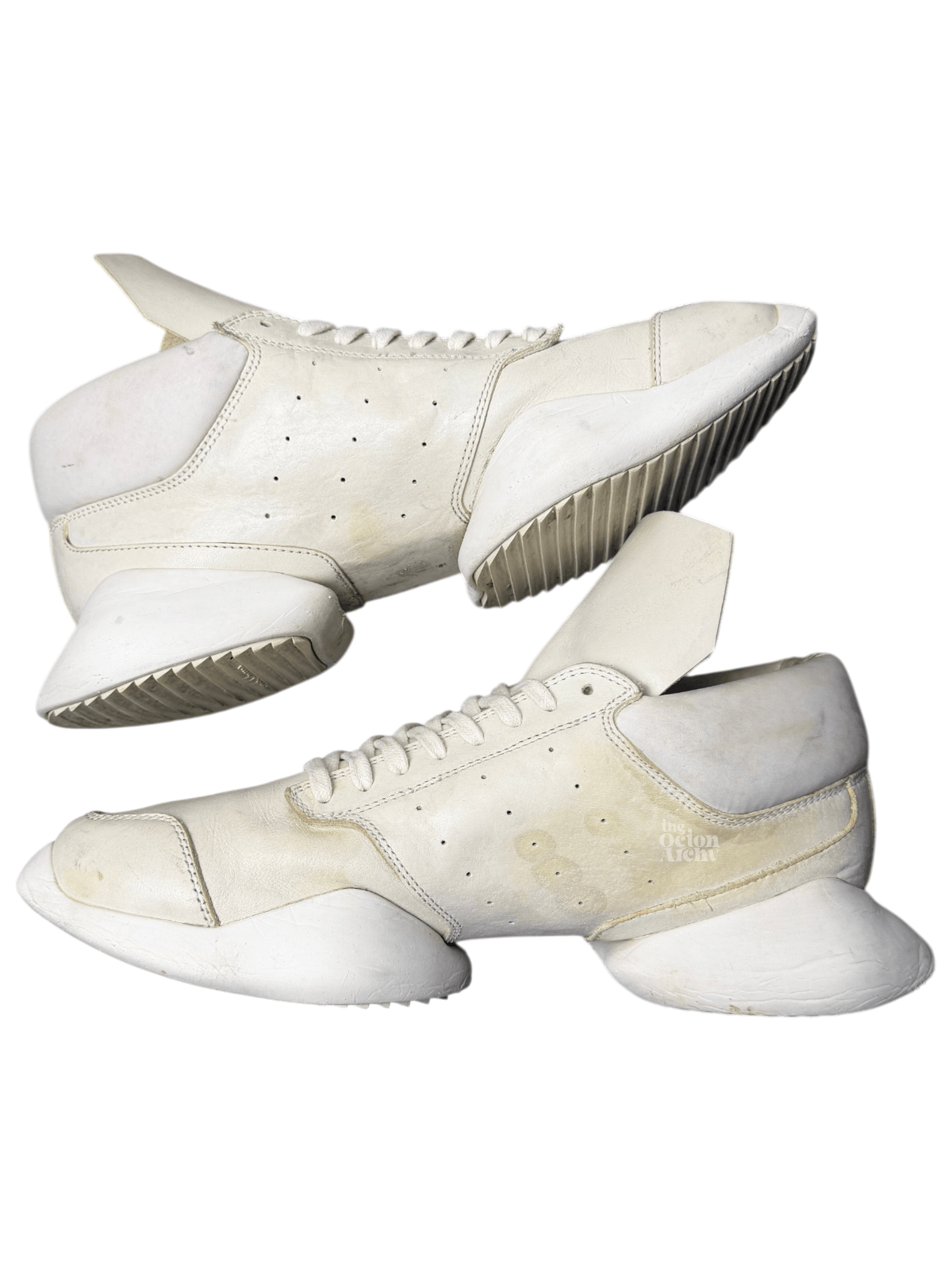 Adidas × Rick Owens Vintage Rick Owens x Adidas RO Runner 'RO Milk' SS16 AQ2826 Size US 9 / EU 42 - 5 Thumbnail