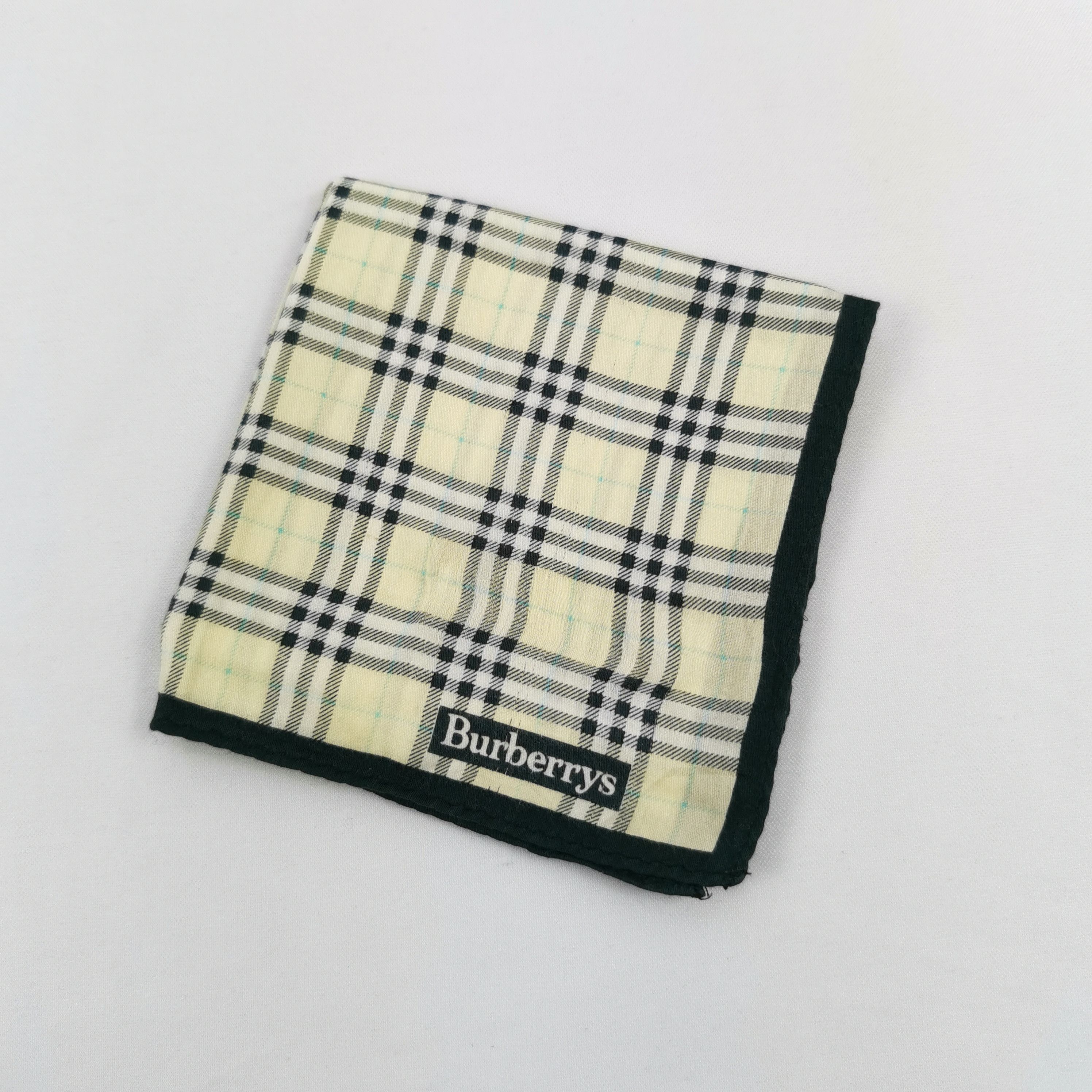 Burberry Vintage Burberry Handkerchief Bandana Pocket Square Size ONE SIZE - 4 Thumbnail