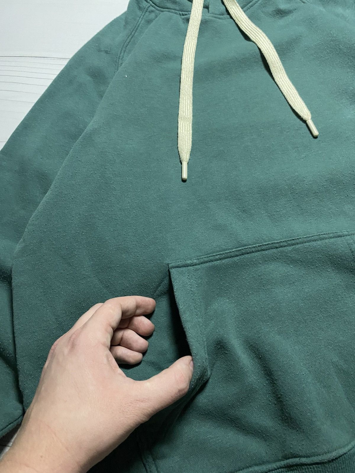 Folk × Vintage Vintage Folk Embroidered logo design box fit y2k hoodie Size US M / EU 48-50 / 2 - 6 Thumbnail