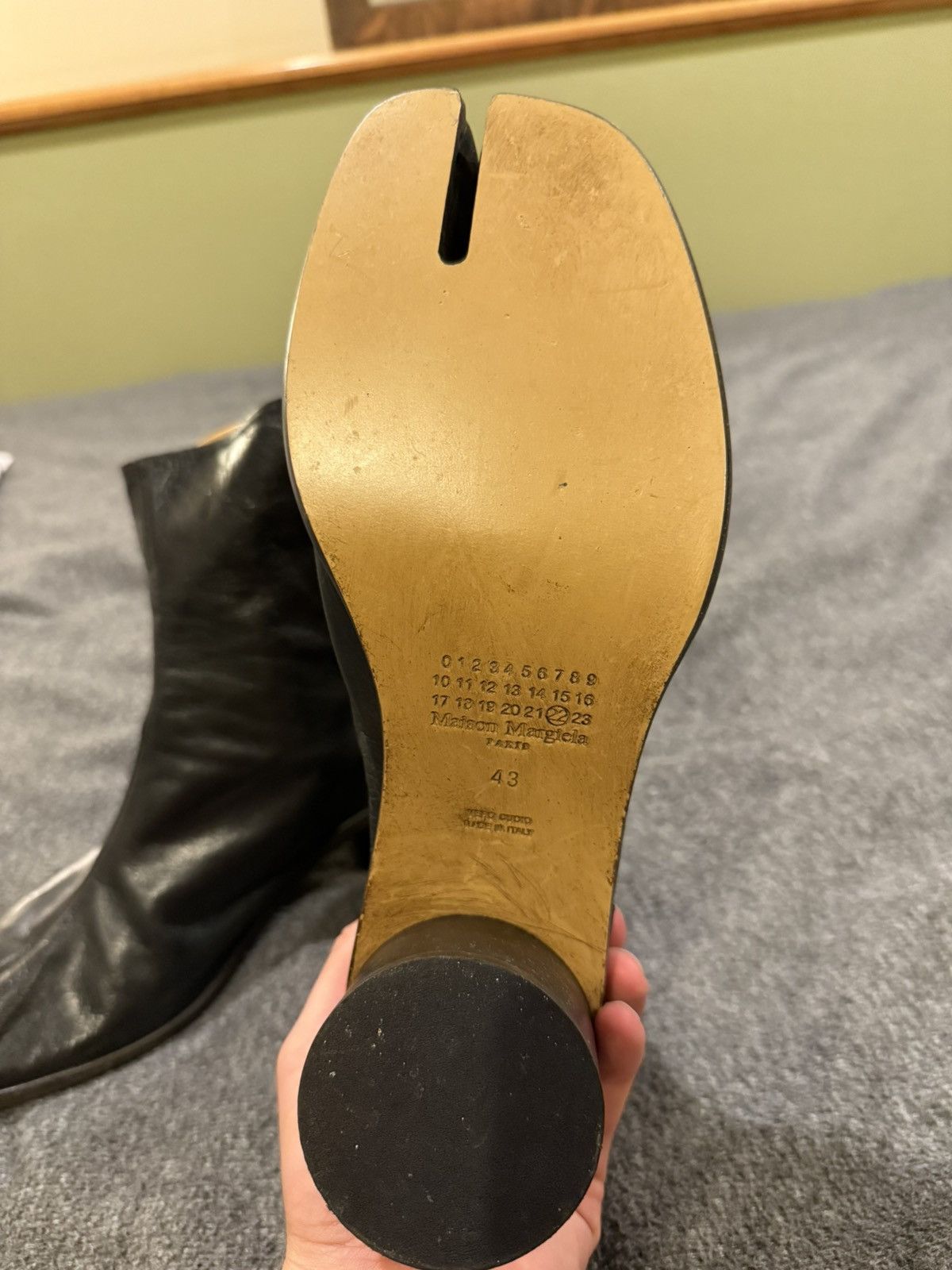 Maison Margiela Classic Camel Toe Boots Size US 10 / EU 43 - 2 Thumbnail