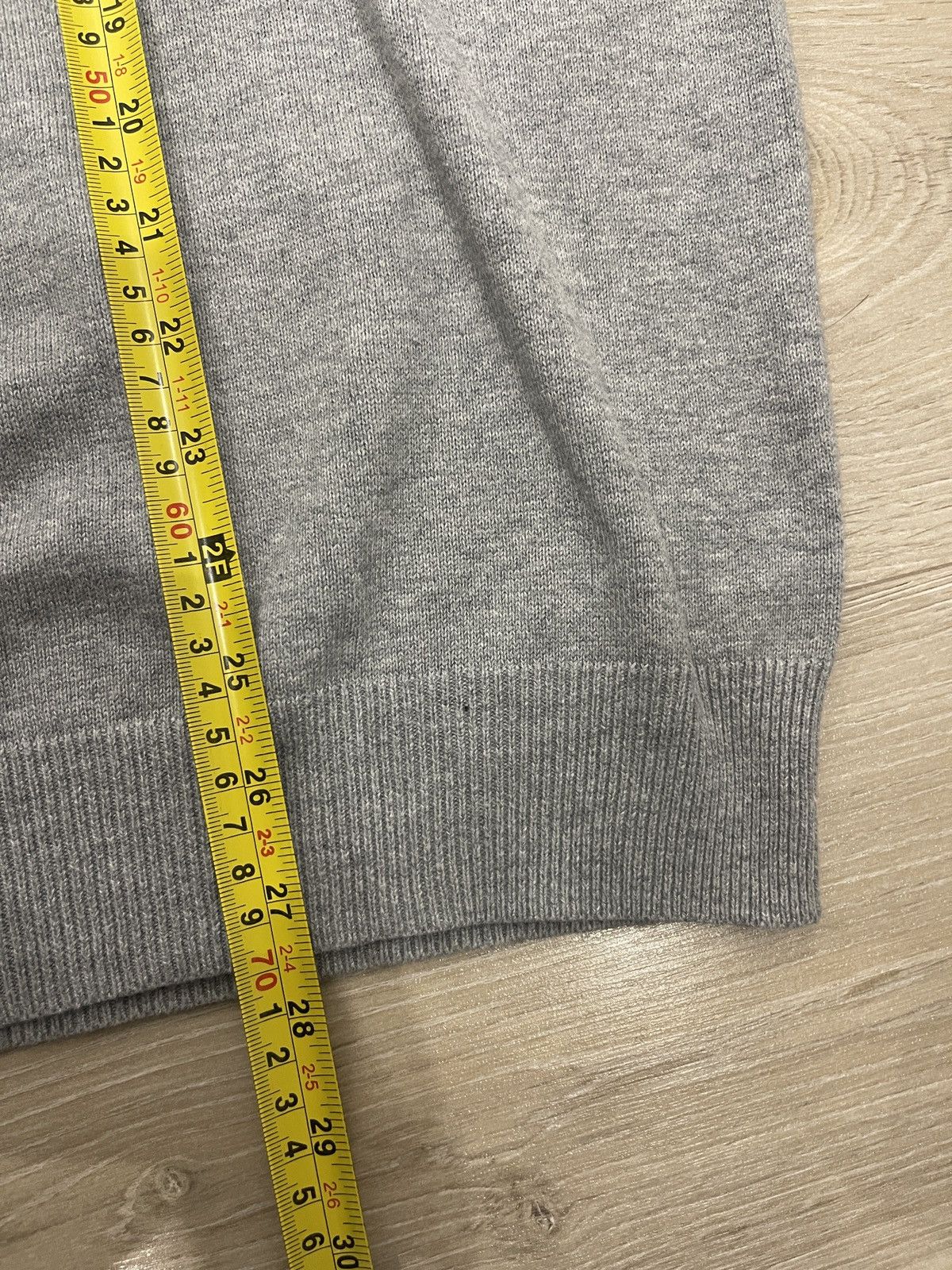 Baracuta Baracuta Luxury Mid-Grey Marl Cotton Knit Crewneck Sweater L Size US L / EU 52-54 / 3 - 15 Thumbnail