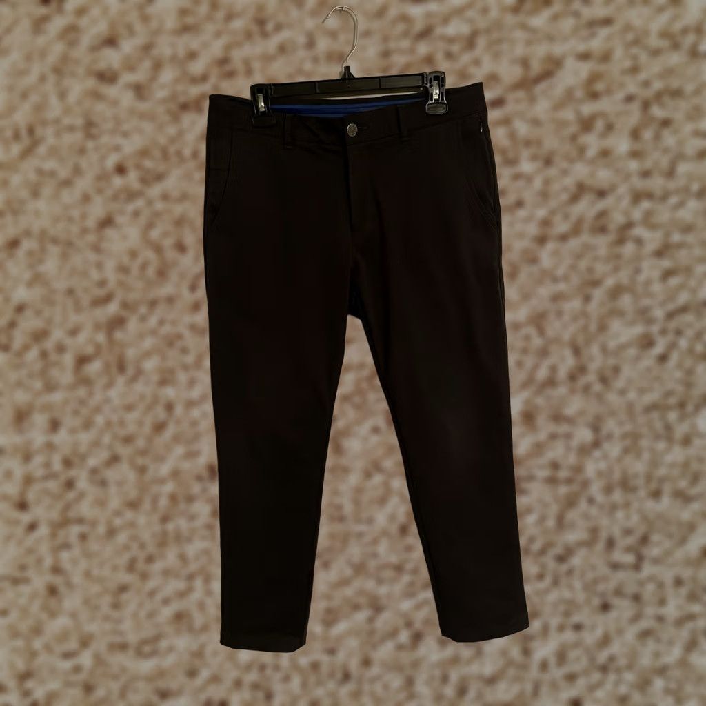 Vintage Twillory Gray Chino Golf Pants Men's 32x30 Performance Fabric Tailored Fit Size US 32 / EU 48 - 1 Thumbnail