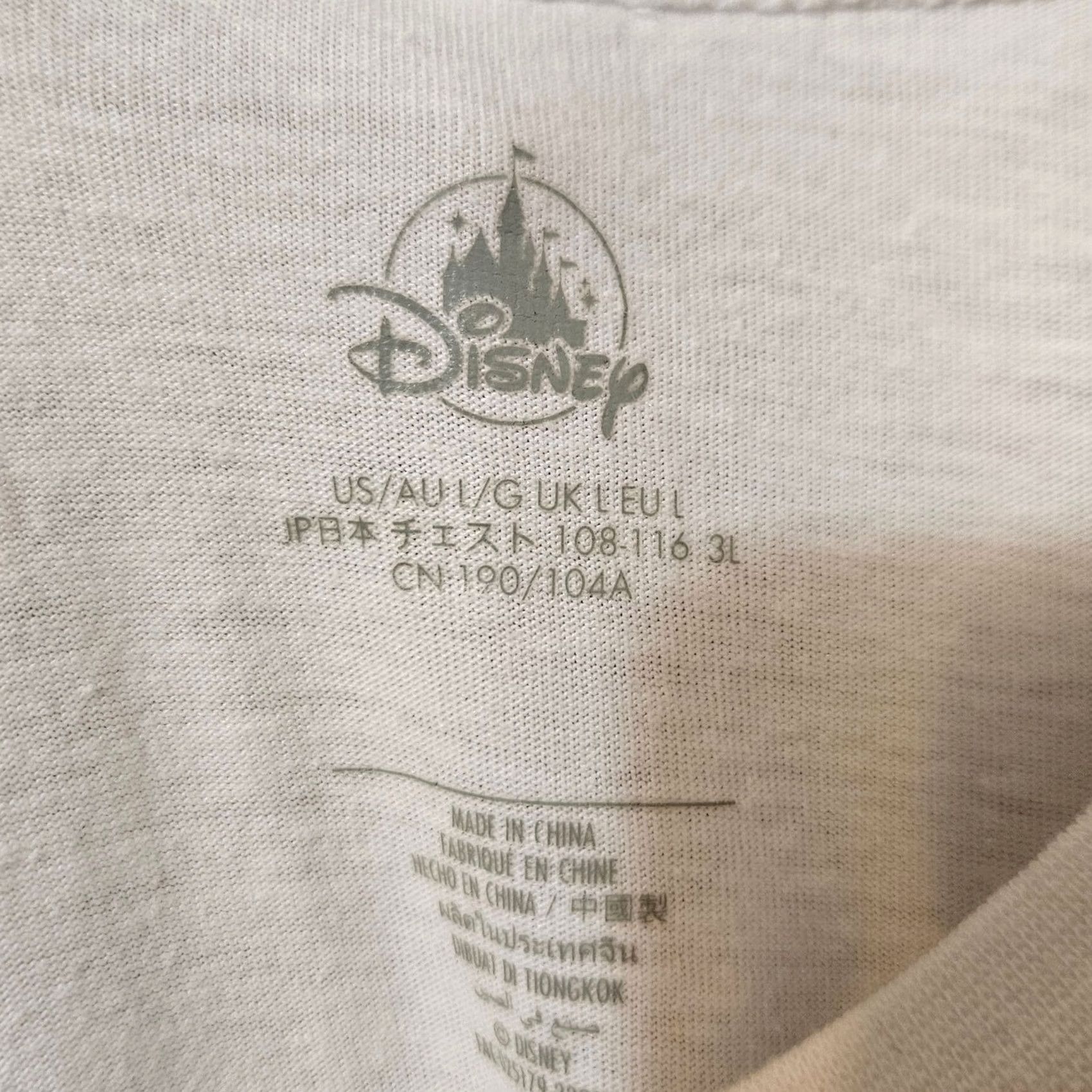 Disney Disney Walt Disney World 50th Anniversary T Shirt Size Large White Short Sleeve Size US L / EU 52-54 / 3 - 4 Thumbnail