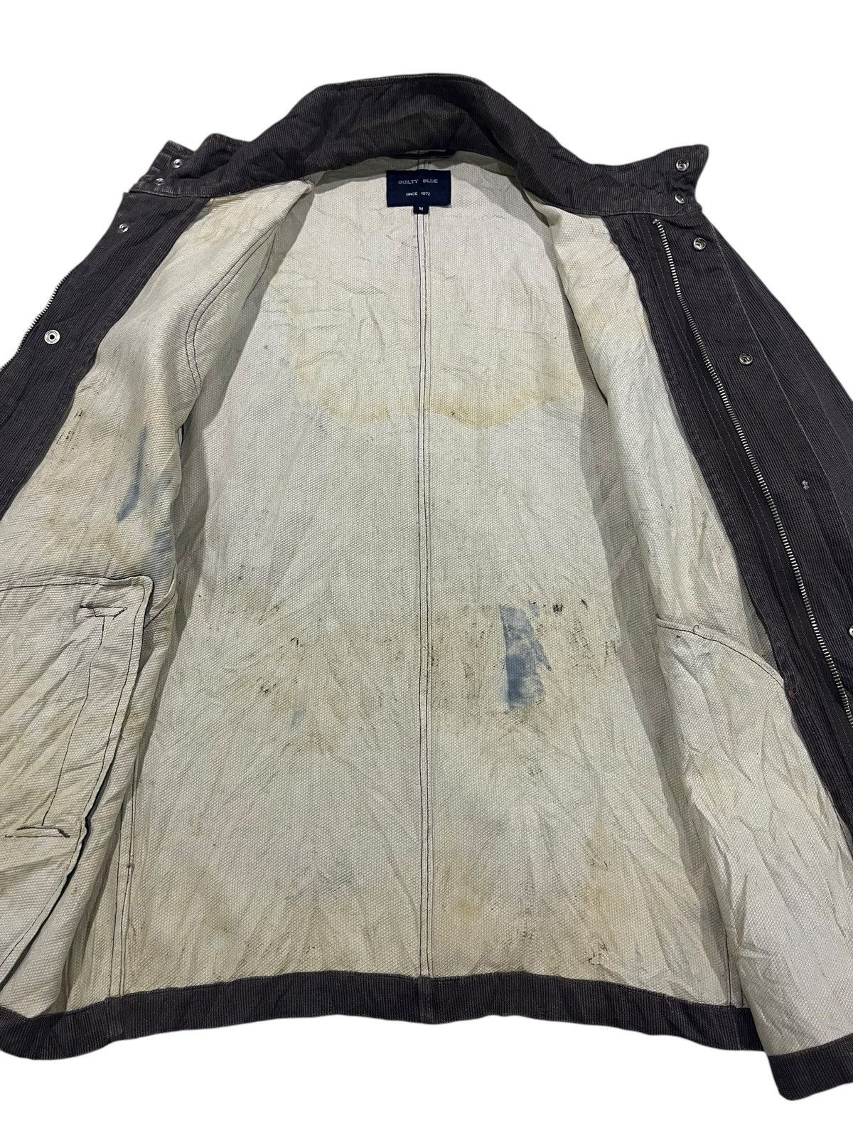 20471120 × If Six Was Nine × Japanese Brand 🇯🇵 Vintage Japanese Brand Guilty Blue Zipped Up Jacket Size US M / EU 48-50 / 2 - 8 Thumbnail
