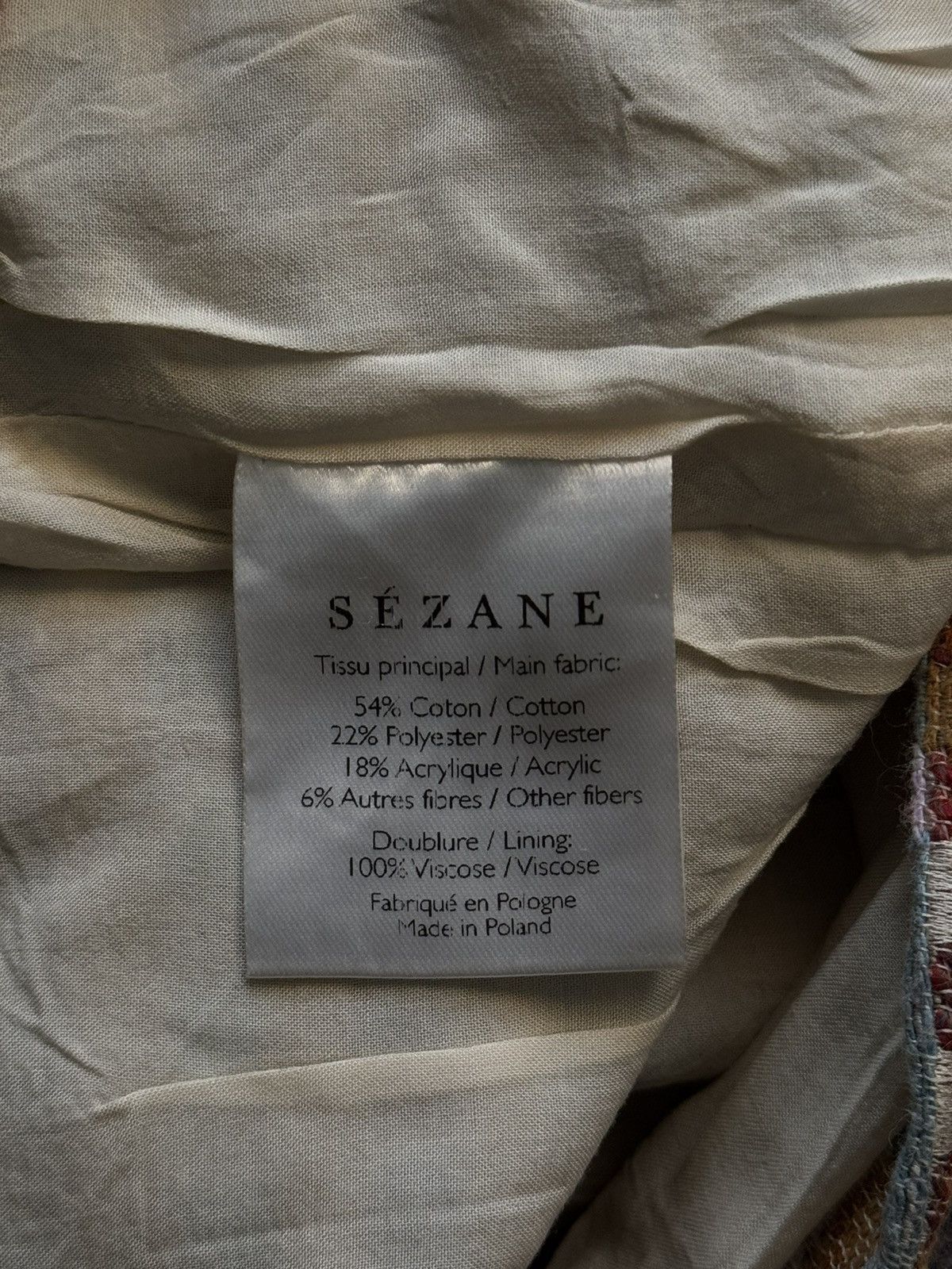 Designer × Sezane Sezane oldmoney style tweed mini skirt Size 26" / US 2 / IT 38 - 6 Thumbnail