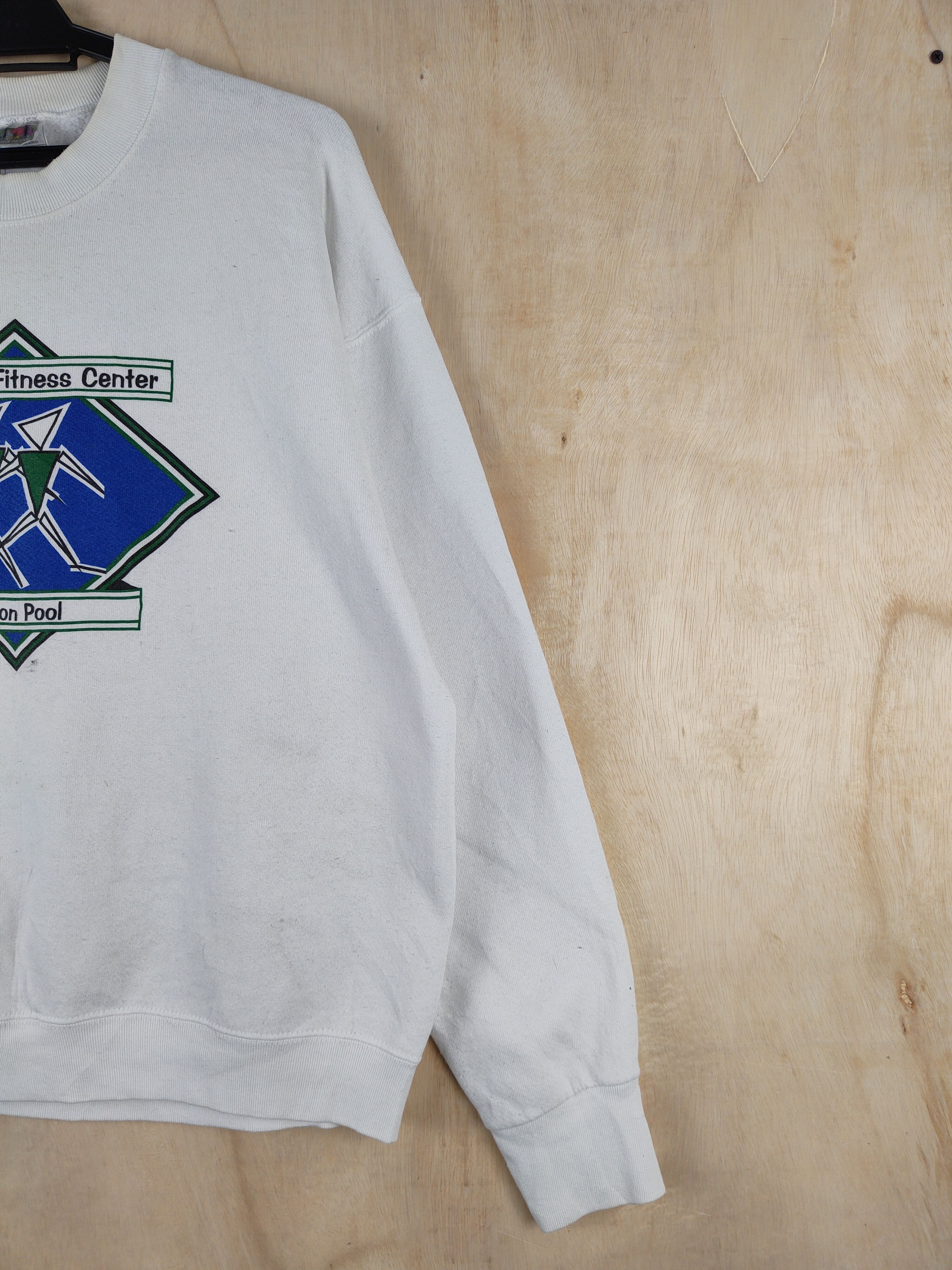 Fruit Of The Loom Fruit of the Loom White Sweatshirts #S2471 Size US L / EU 52-54 / 3 - 6 Thumbnail