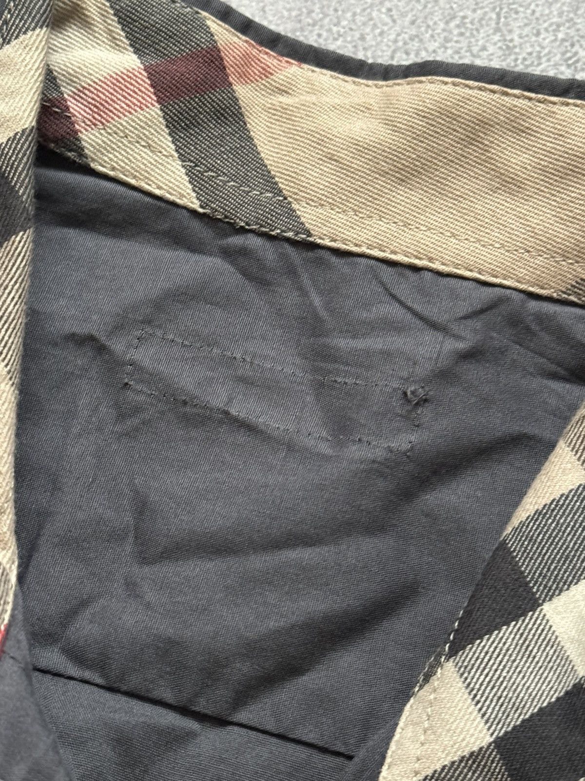 Burberry × Vintage Burberry S Wmns nova check vintage shirt button up blouse Size S / US 4 / IT 40 - 10 Thumbnail
