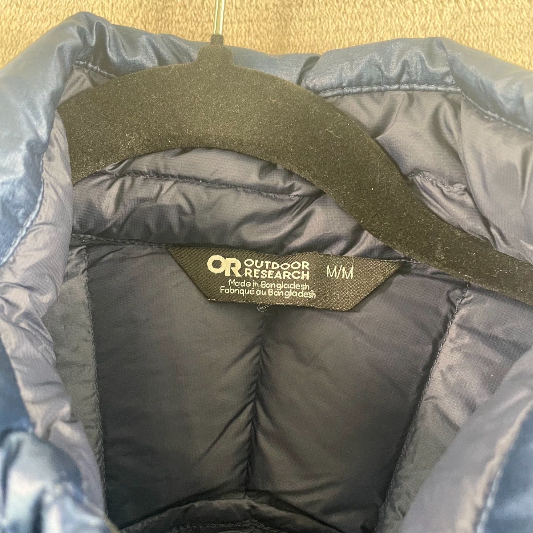 Outdoor Research Outdoor Research 800 Tech Down Puffer Jacket Men M Navy Blue Pertex Size US M / EU 48-50 / 2 - 2 Thumbnail