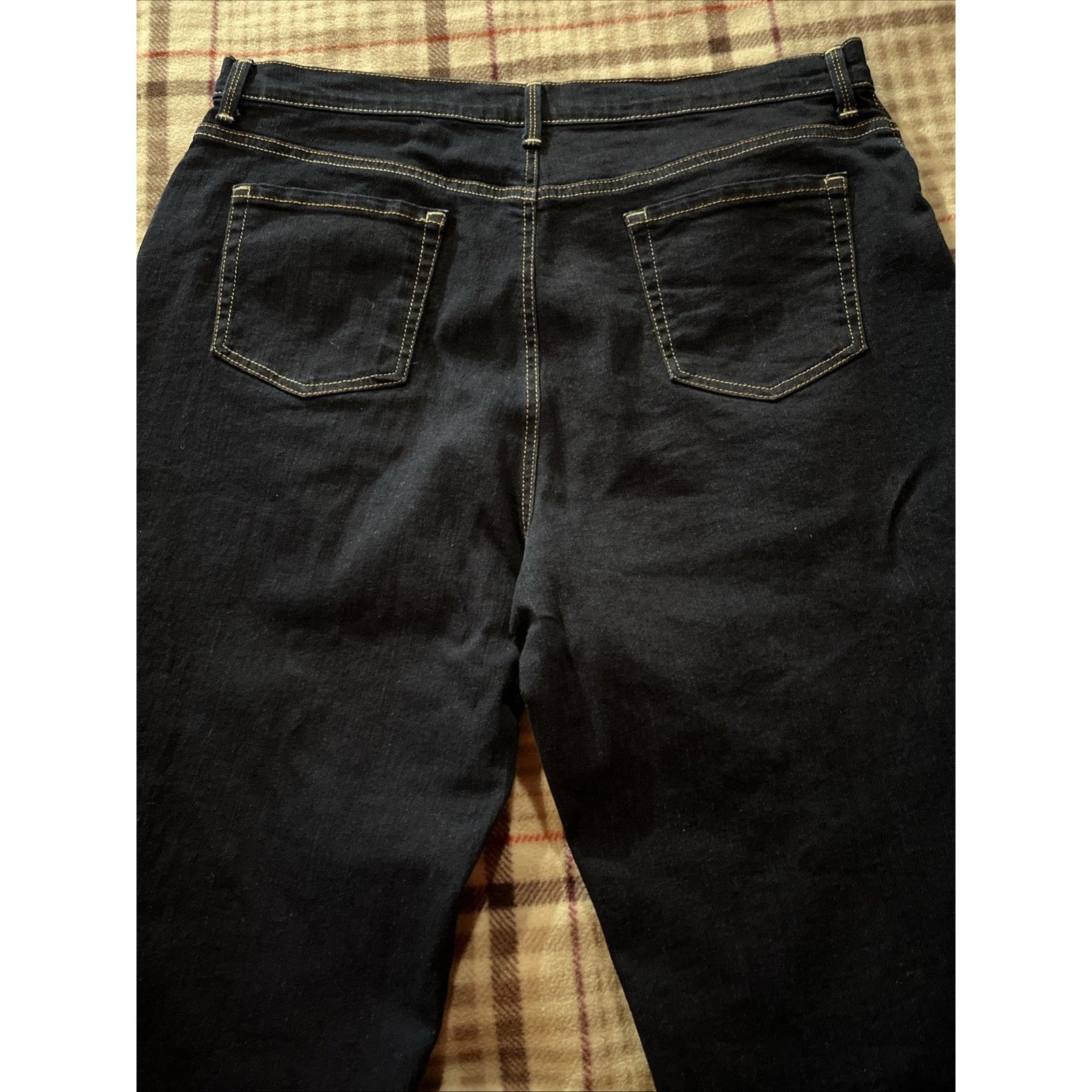 Gloria Vanderbilt Gloria Vanderbilt Jeans Plus18 36x30 Long Amanda Blue Denim Size 40" / US 18 - 12 Thumbnail