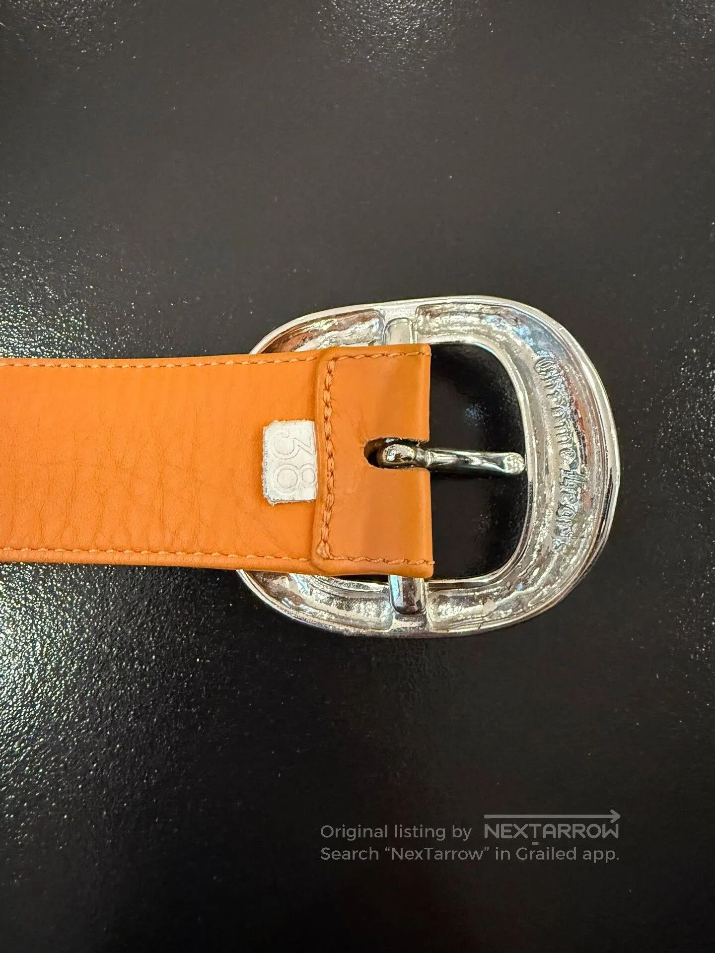 Chrome Hearts Chrome Hearts Gunslinger Orange Belt. Size ONE SIZE - 4 Thumbnail