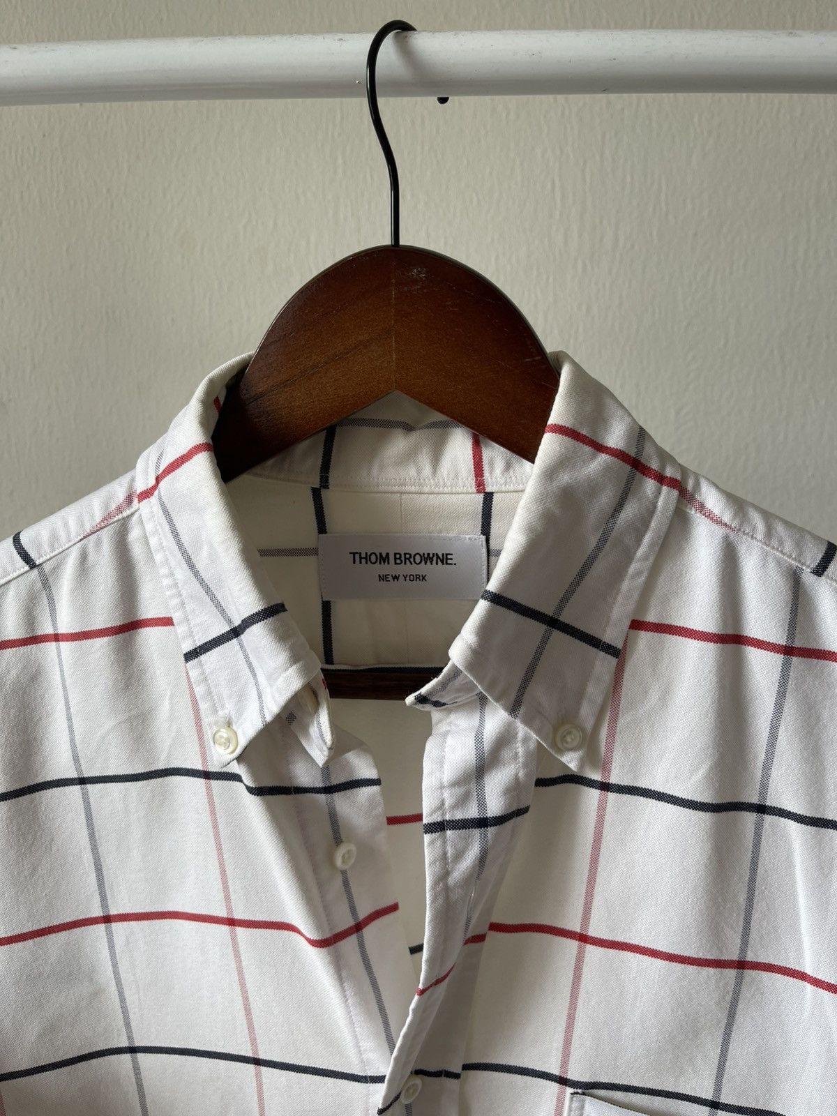 Thom Browne Thom Browne Oxford Plaid Shirt Size US M / EU 48-50 / 2 - 7 Thumbnail