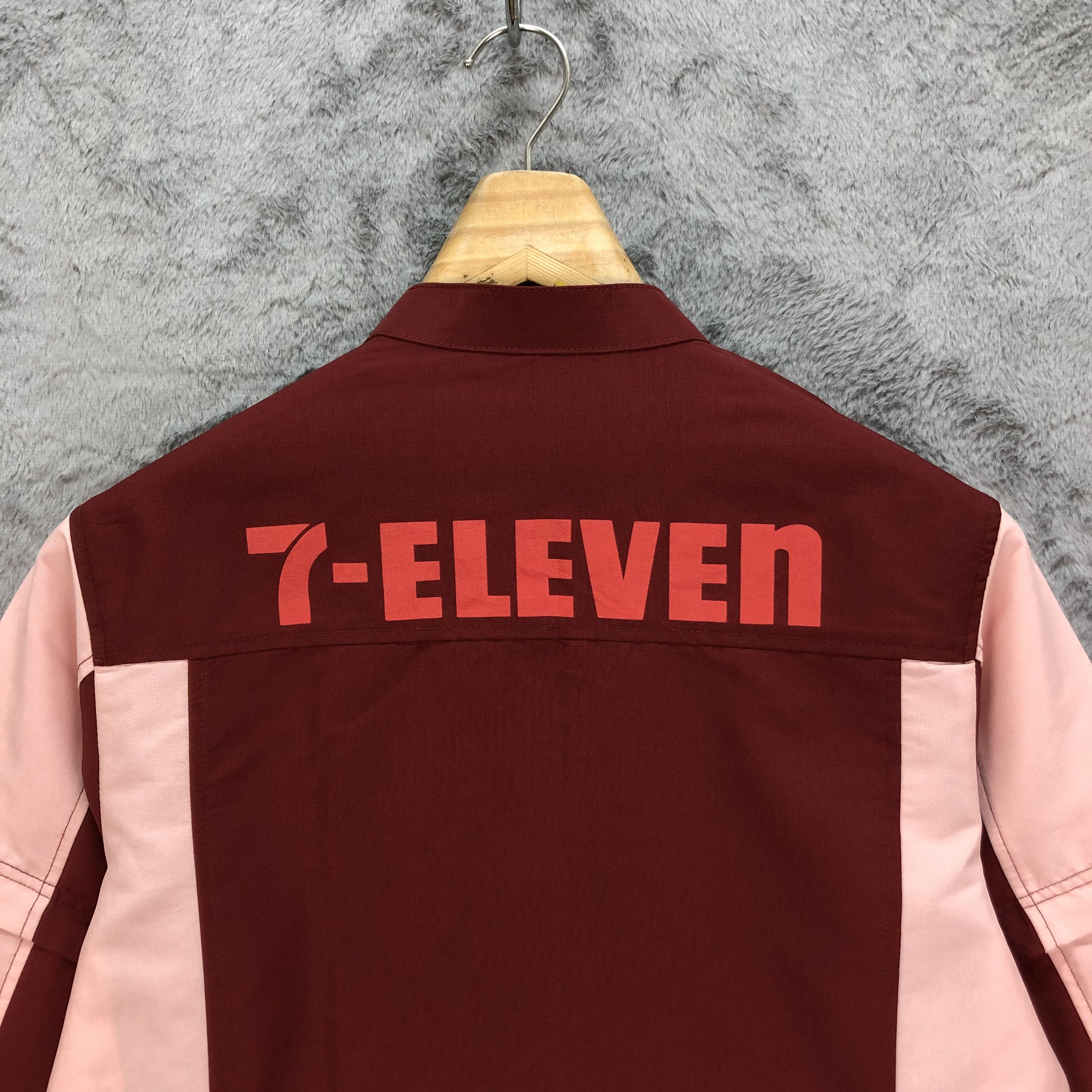 Japanese Brand 7-ELEVEN Detachable Sleeve Uniform Jacket #5455-191 Size S / US 4 / IT 40 - 14 Thumbnail