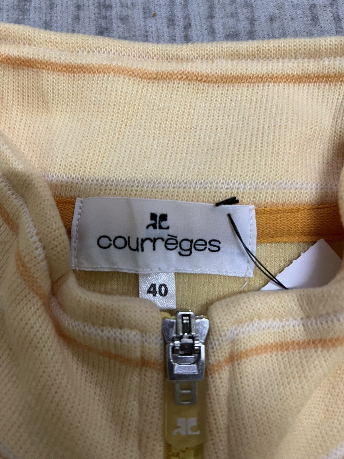 Courreges × Issey Miyake × Tsumori Chisato Vintage coureges polo sweatshirt Size S / US 4 / IT 40 - 3 Thumbnail