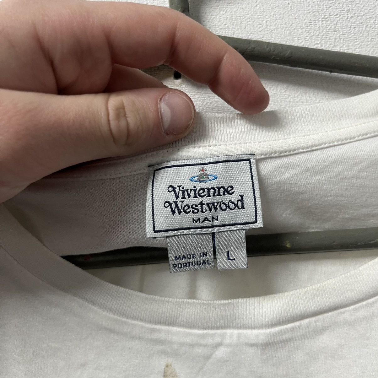 Vivienne Westwood Vivienne westwood t-shirt big logo Size US L / EU 52-54 / 3 - 7 Thumbnail