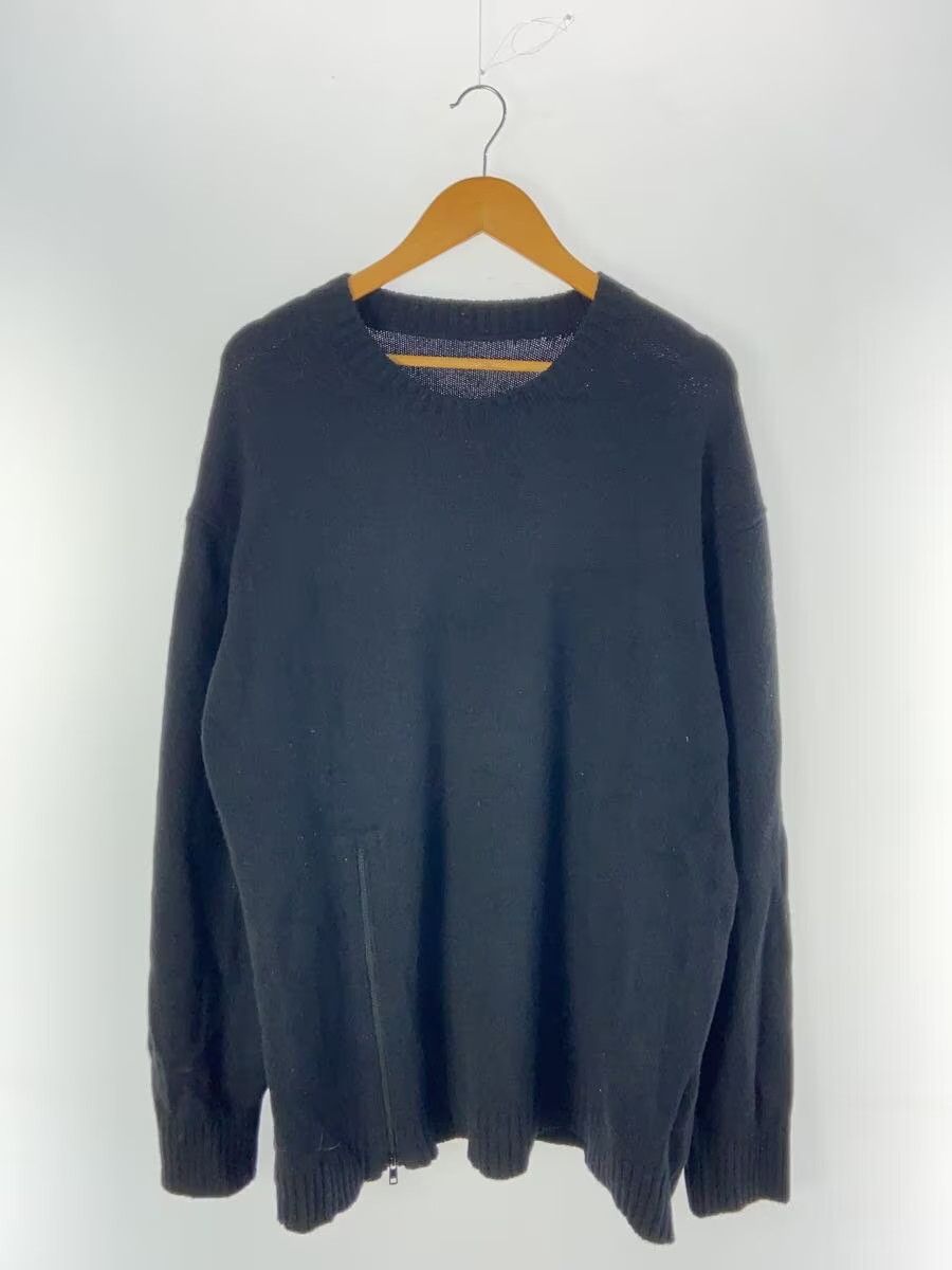 Ground Y × Yohji Yamamoto AW20-21 Oversized Zip Wool Knit Sweater Size US L / EU 52-54 / 3 - 1 Thumbnail