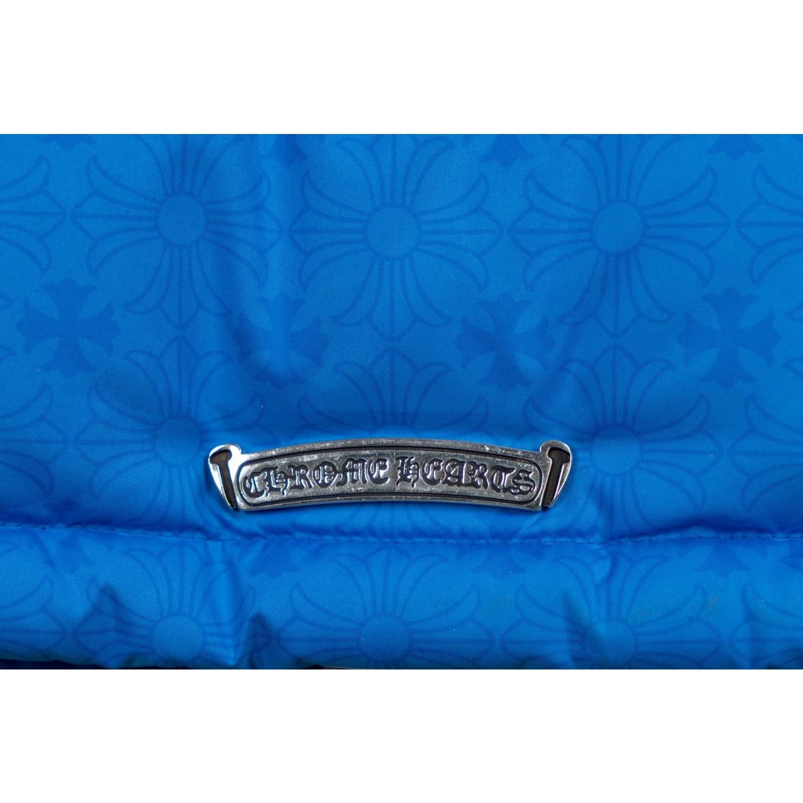 Chrome Hearts Monogram Stiff Puffer Vest 'Blue' Size US M / EU 48-50 / 2 - 10 Thumbnail