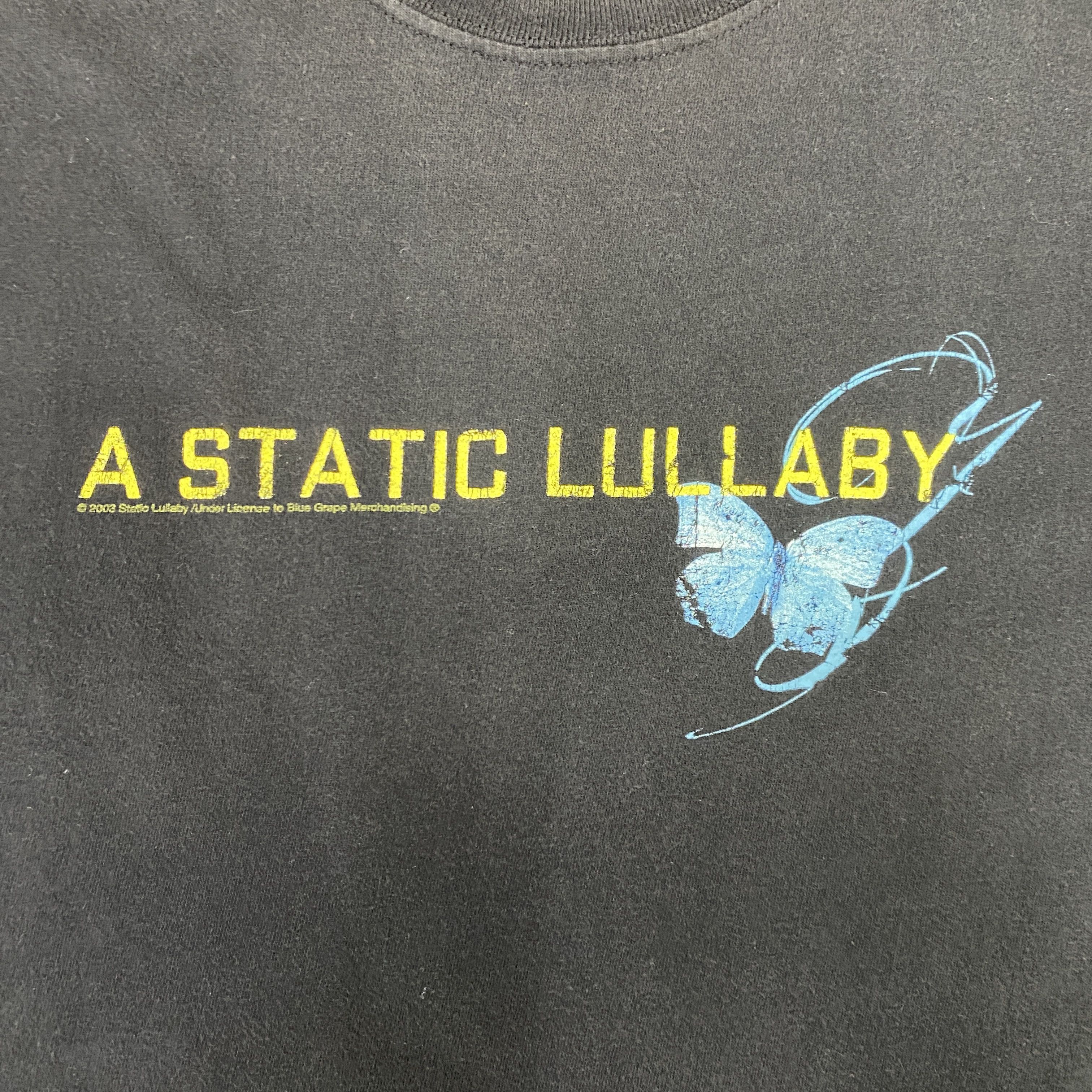 Band Tees Vintage Band A Static Lullaby 2003 Tshirt - I052 Size US M / EU 48-50 / 2 - 6 Thumbnail