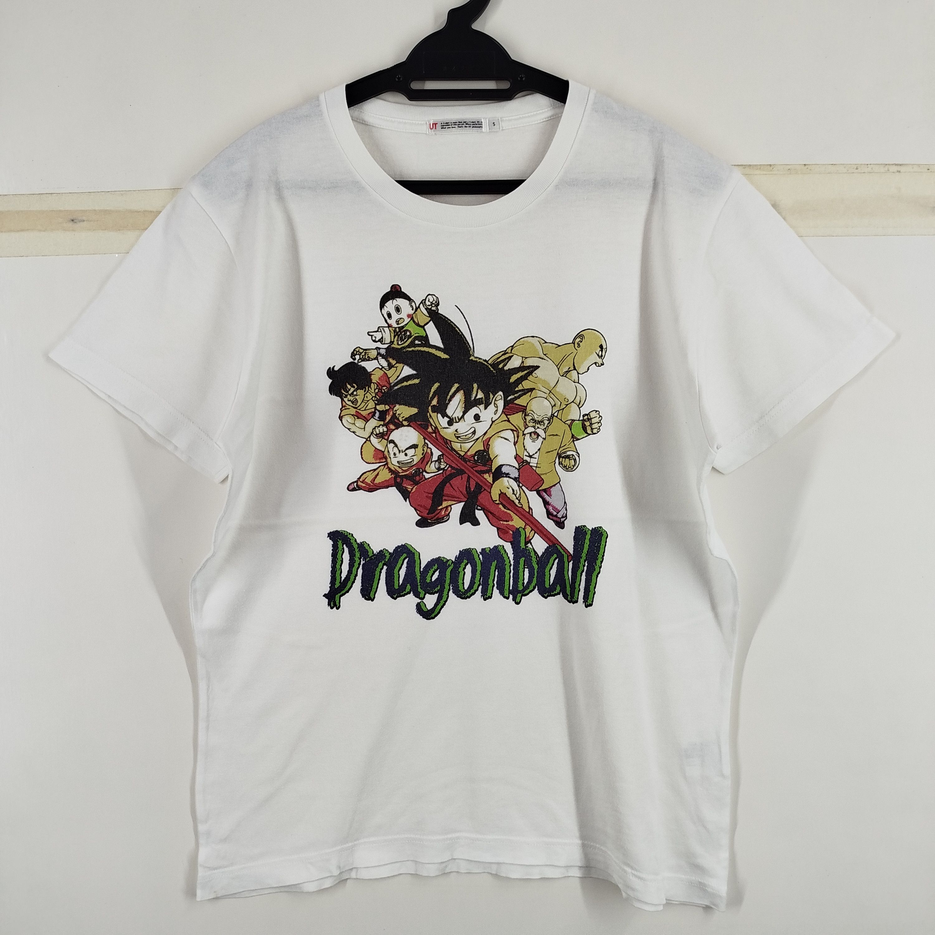 Anime × Japanese Brand × Uniqlo Dragon Ball Anime Big Print By Uniqlo Y2K Size US S / EU 44-46 / 1 - 1 Thumbnail