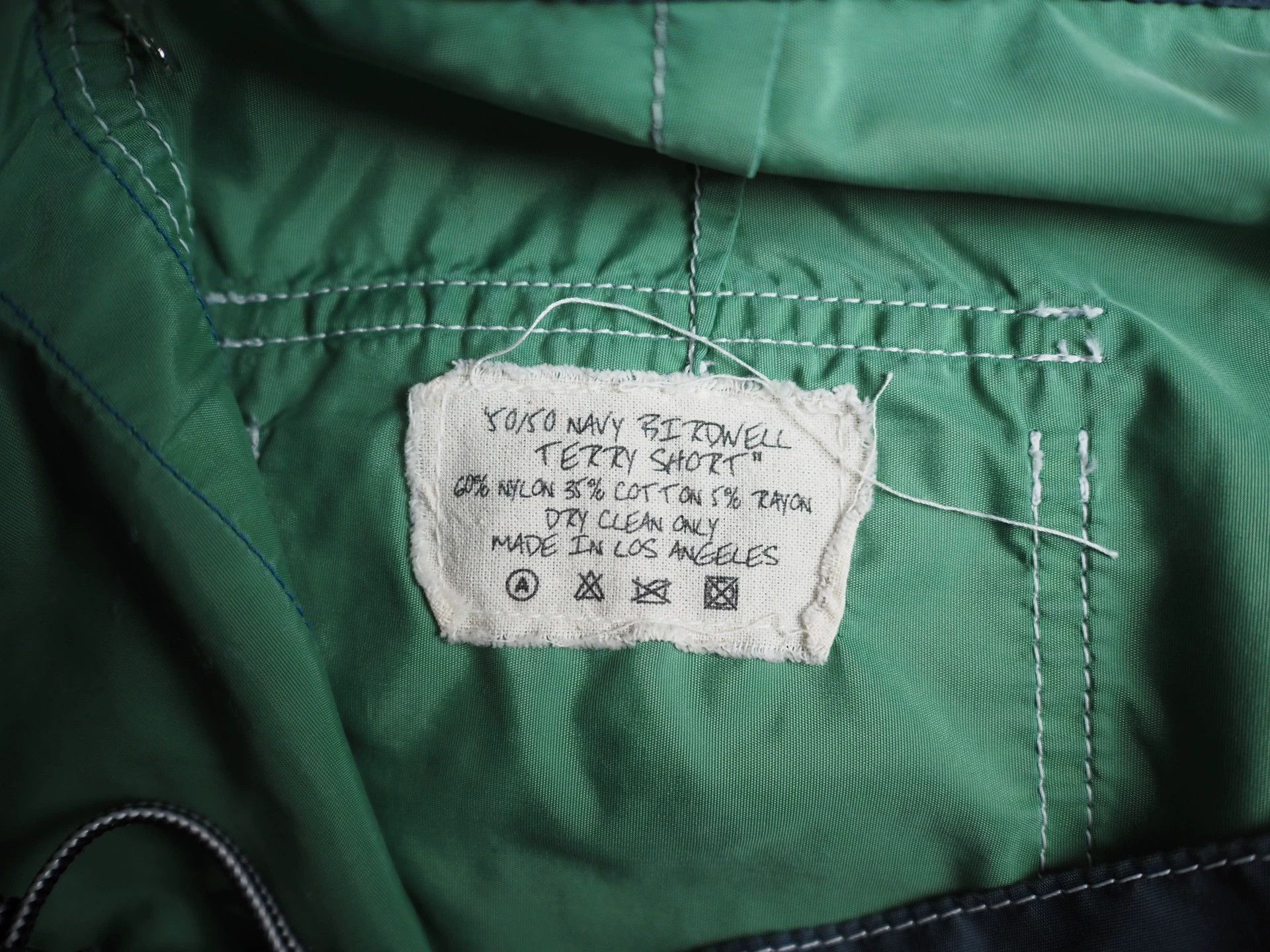 Greg Lauren Greg Lauren GL Nylon Paneled Shorts Size 38 Size US 38 / EU 54 - 6 Thumbnail