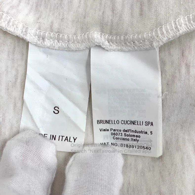 Brunello Cucinelli Brunello Cucinelli Khaki Cotton V-Neck Single Breasted Lon Size S / US 4 / IT 40 - 6 Thumbnail