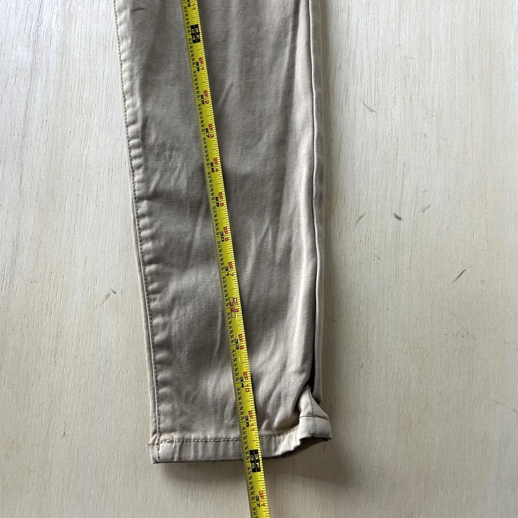 American Eagle Outfitters American Eagle Outfitters Pants Womens 10 Beige Skinny Super Stretch Khakis Size 32" / US 10 / IT 46 - 5 Thumbnail