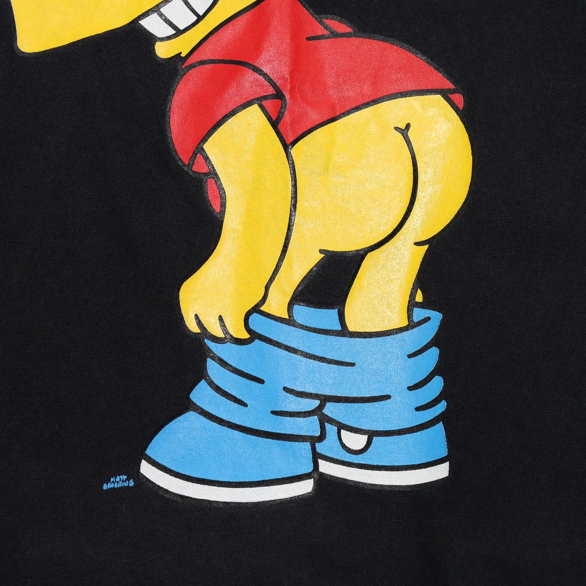 The Simpsons Vintage 2002 The Simpsons Bart Ass Tee Eat My Shorts Size US L / EU 52-54 / 3 - 4 Thumbnail