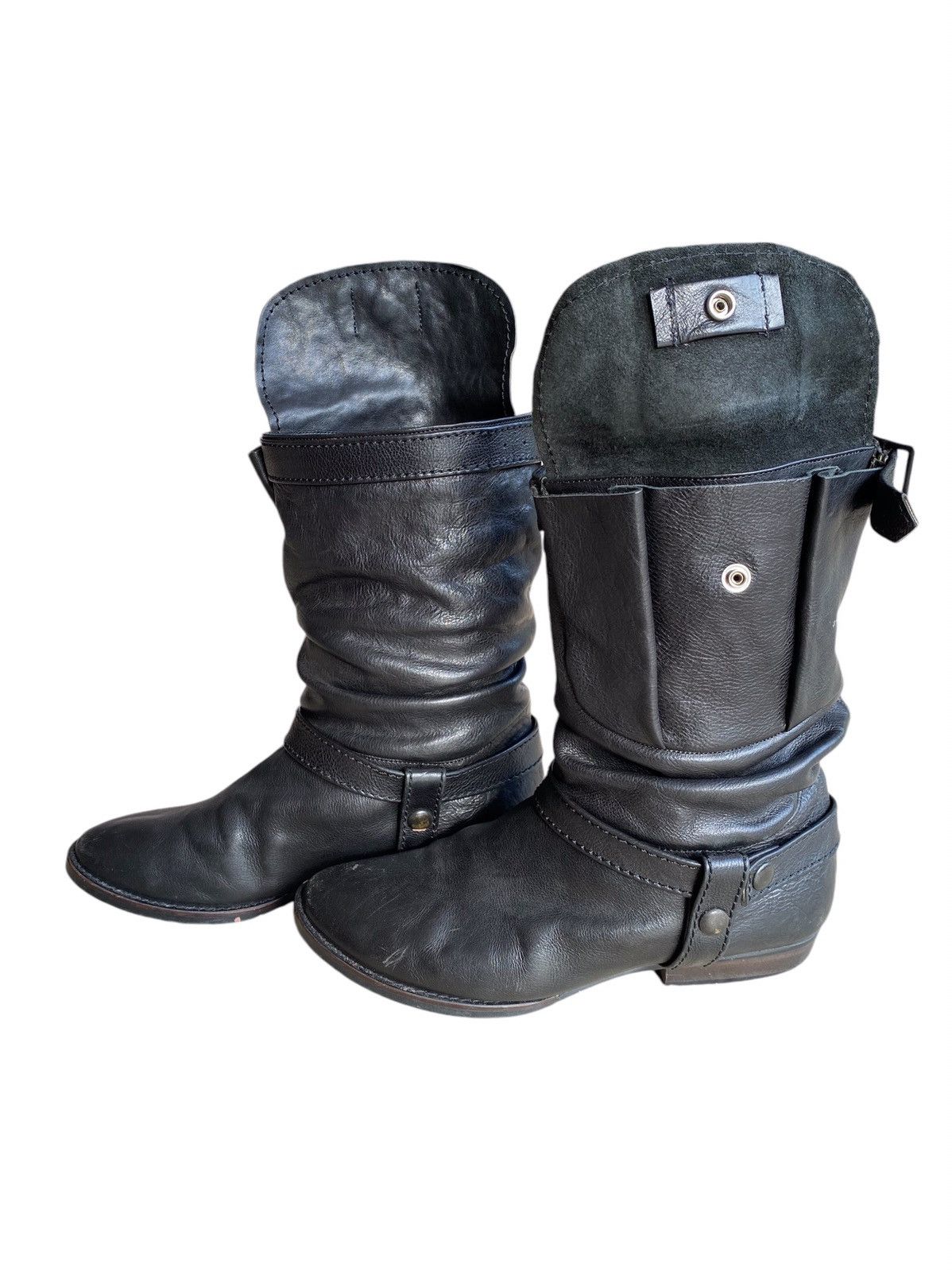 Issey Miyake Tsumori Chisato by issey miyake leather boots Size US 4.5 / IT 34.5 - 4 Thumbnail