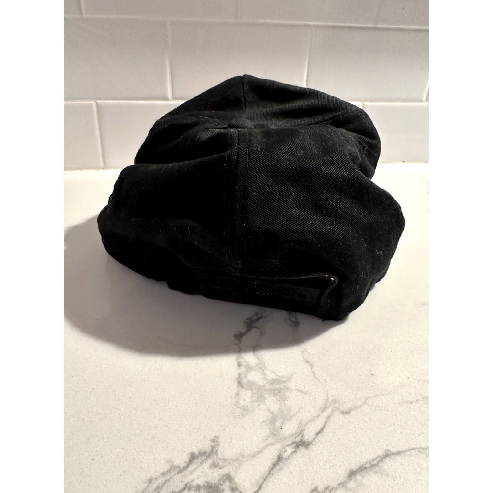Vintage VINTAGE Burrows Security Black Roped SnapBack Hat Eagle Baseball Cap Men One Size Adjustable Black Eagle Mens Size ONE SIZE - 4 Thumbnail
