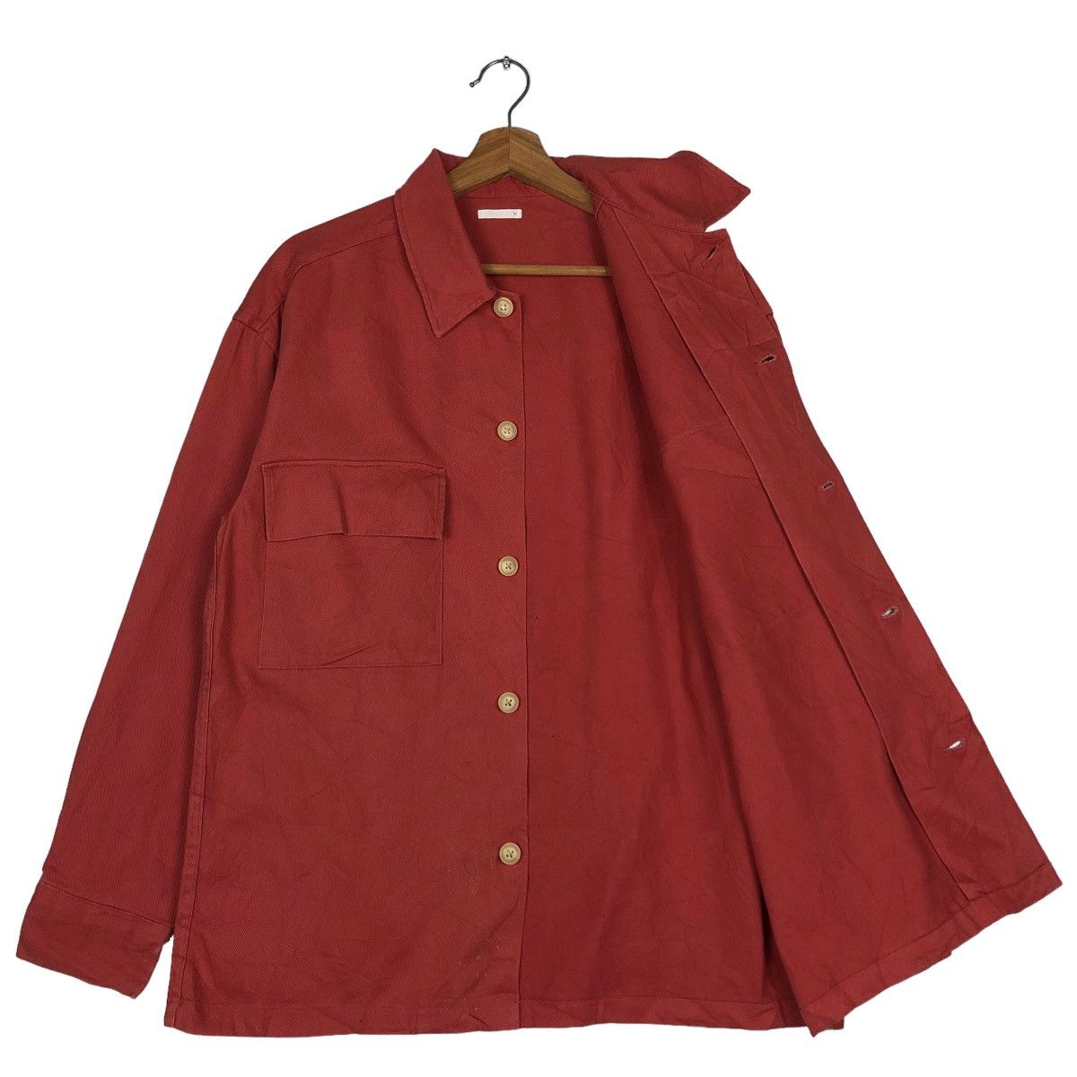Japanese Brand 🔥Vintage Chore Work Jacket GU Japan Issey Miyake Size US M / EU 48-50 / 2 - 11 Thumbnail