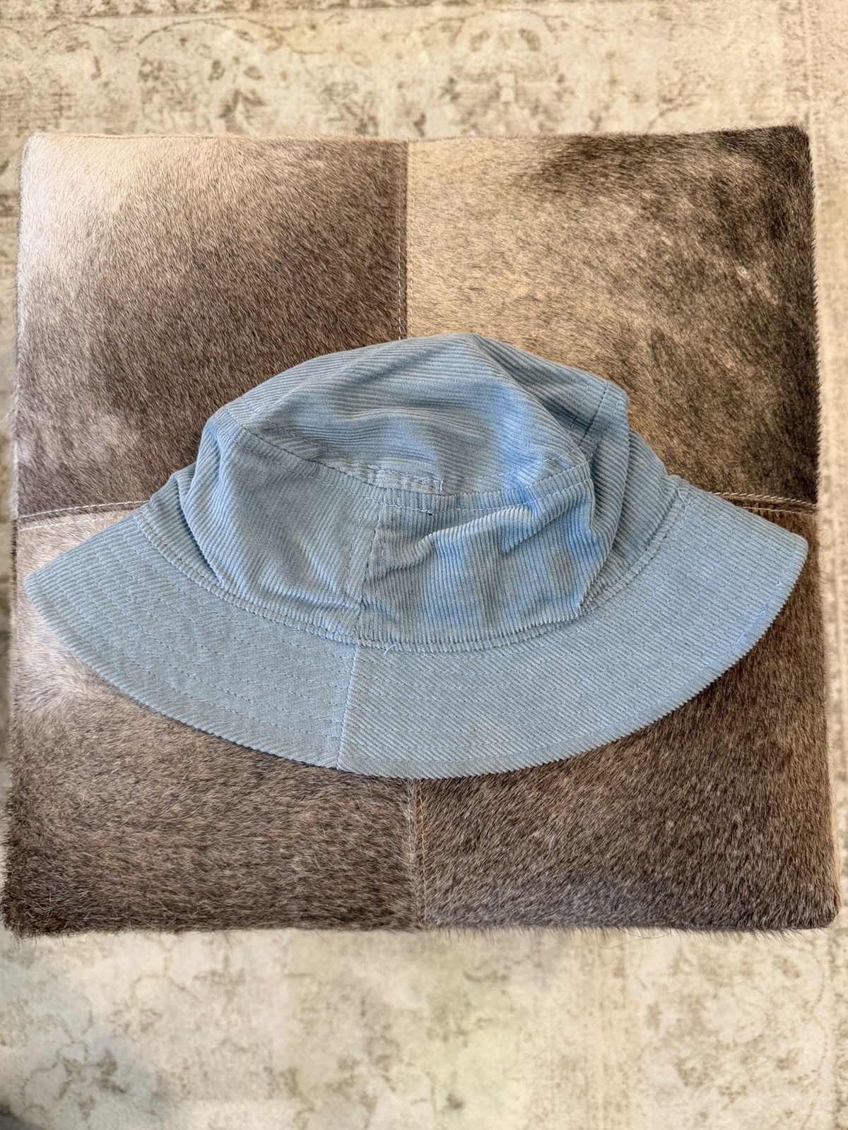 Brain Dead CORDUROY BUCKET HAT - SKY BLUE (SMALL) Size ONE SIZE - 2 Thumbnail