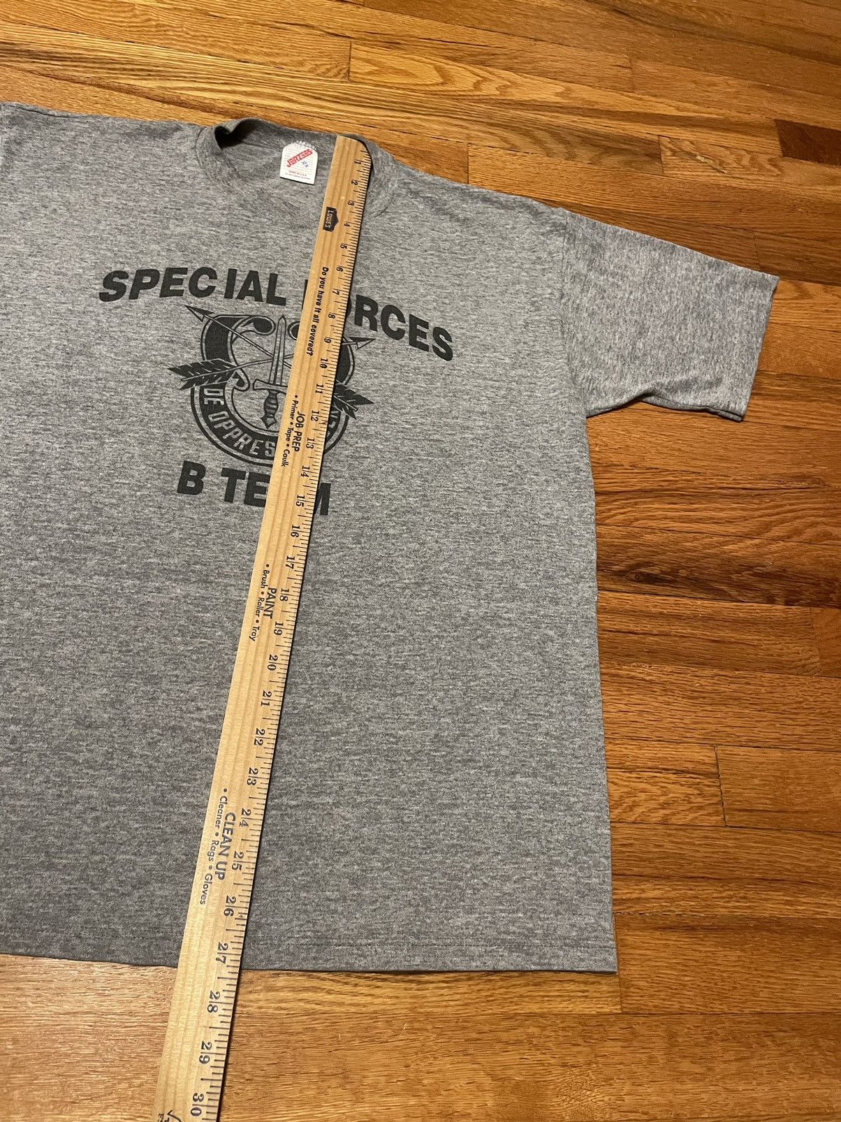 Jerzees × Vintage Vtg 90s Special Forces Camp All American Military T Shirt Size US XL / EU 56 / 4 - 7 Thumbnail