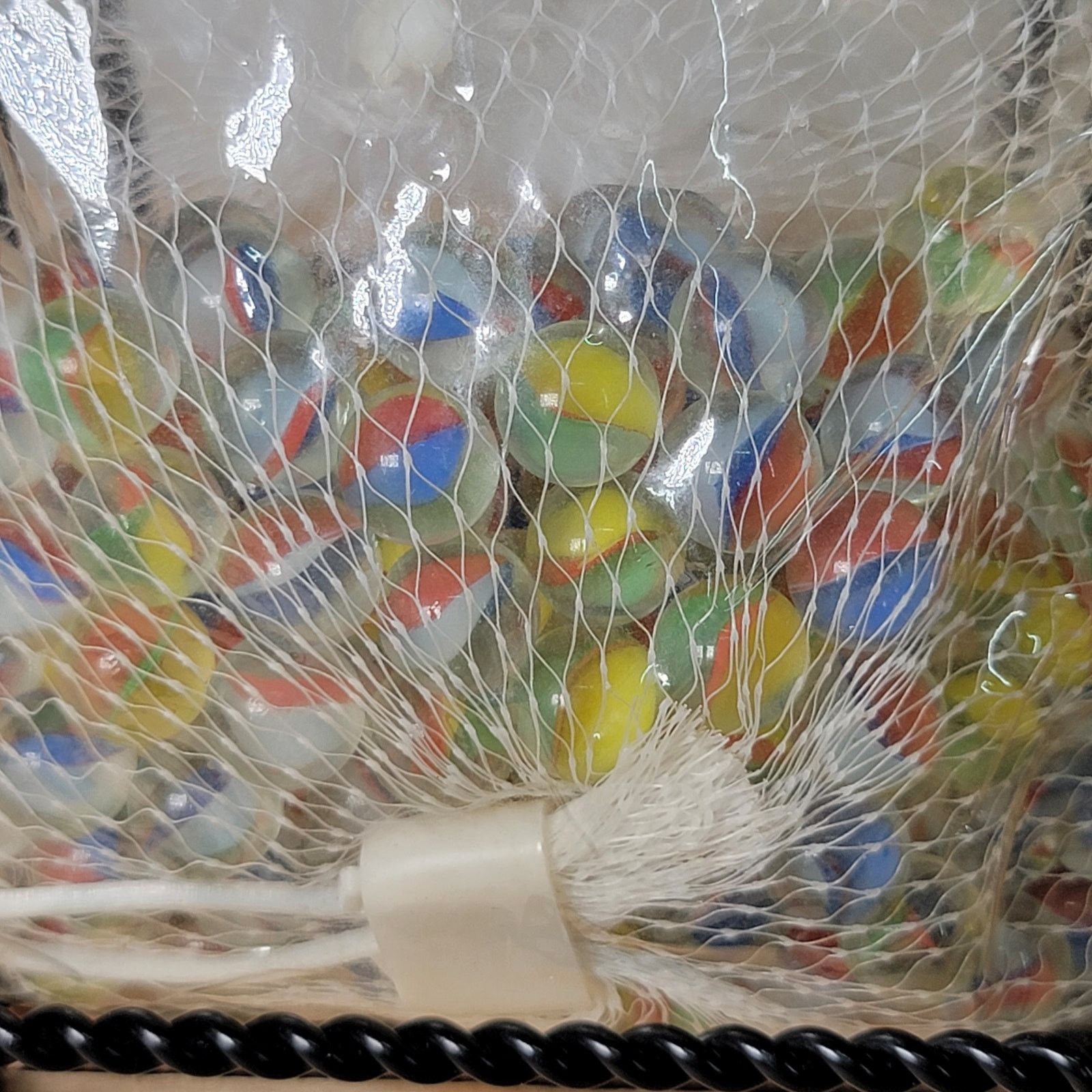 Other 9.5 Oz Bag of Mini Cats Eye Glass Marbles - NEW / SEALED Size ONE SIZE - 3 Thumbnail