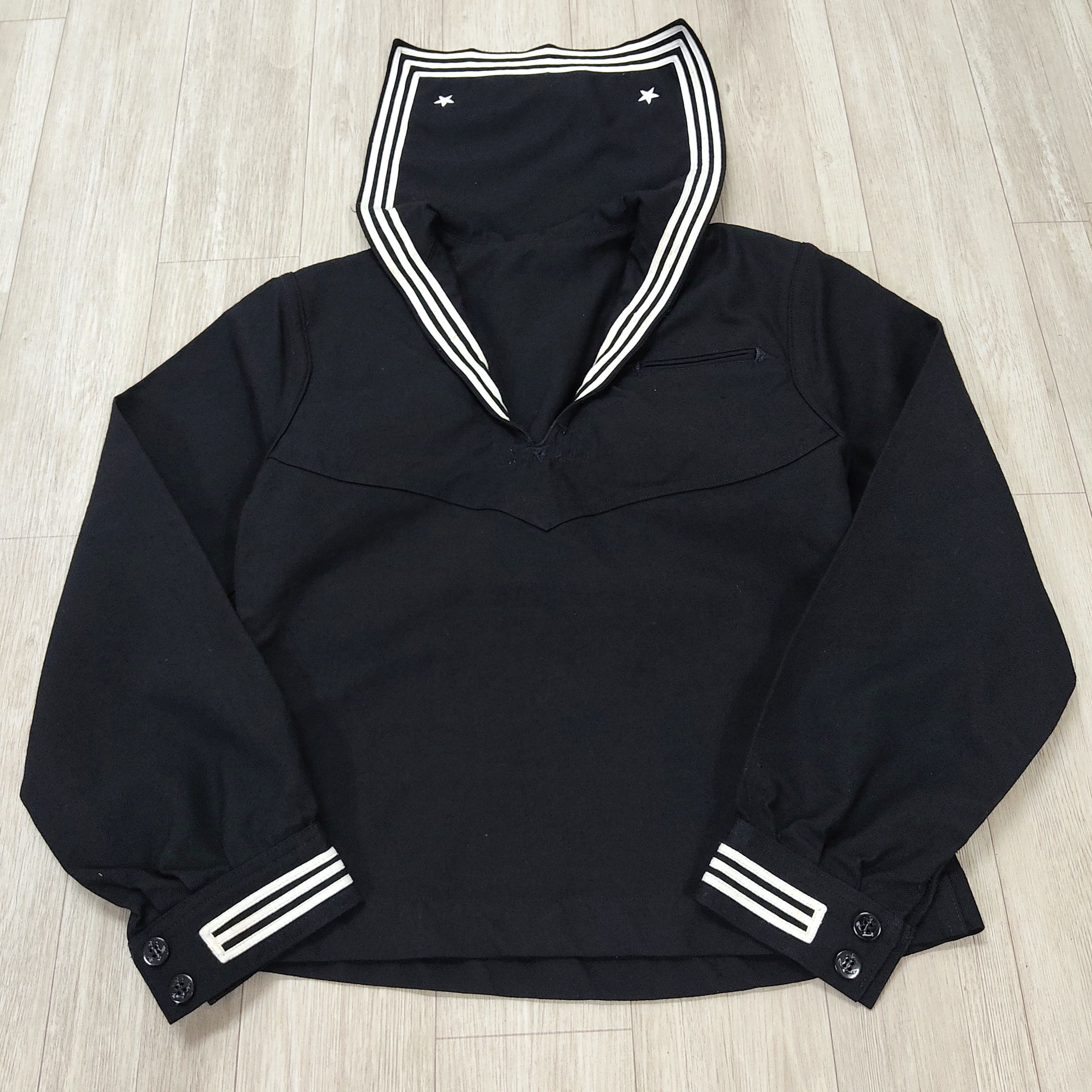 Naval Clothing Factory Vintage Wool Jumper Naval Sailor Jacket Size US S / EU 44-46 / 1 - 3 Thumbnail