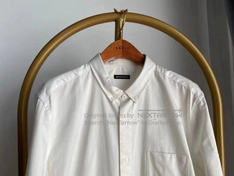 Ann Demeulemeester Ann Demeulemeester White Shirt. Size US L / EU 52-54 / 3 - 6 Thumbnail