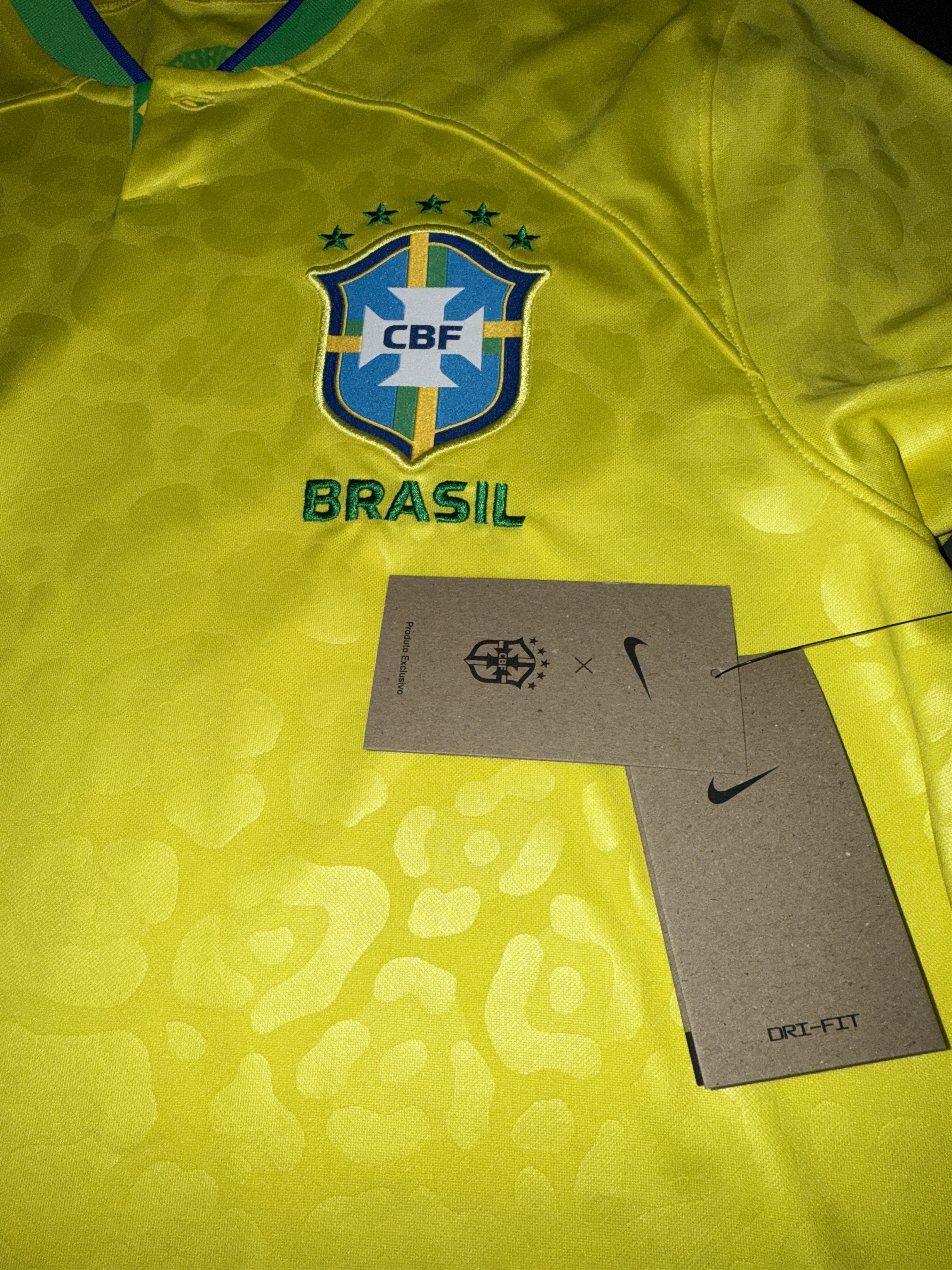 Nike World Cup Jersey 2022 - Brazil Size US M / EU 48-50 / 2 - 4 Thumbnail