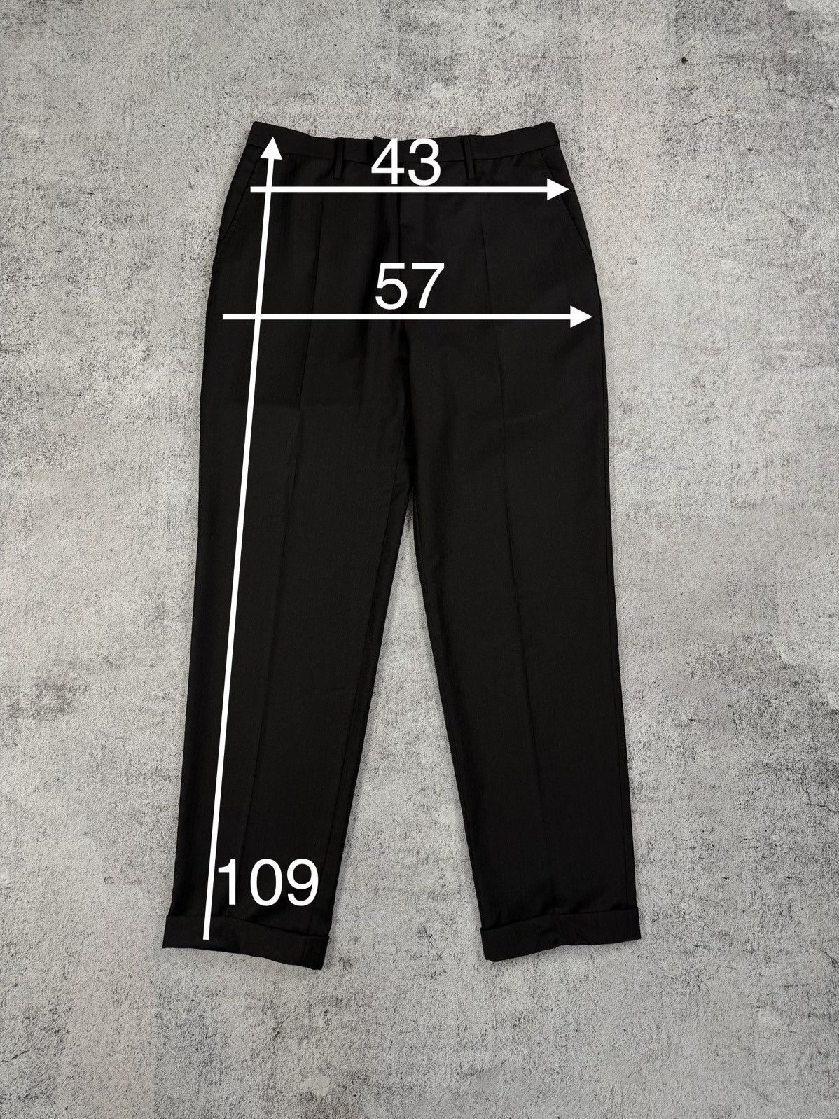 Gucci Gucci Classic Black Suit | Original | Size 52 | Size 52L - 25 Thumbnail