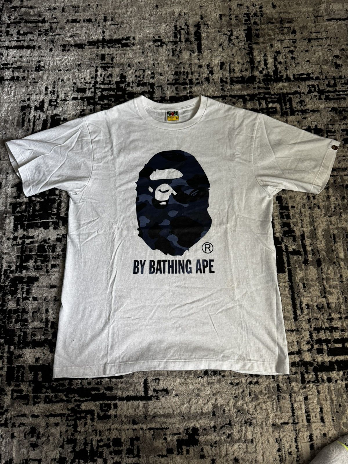 Bape White Camo Tshirt Size US XL / EU 56 / 4 - 1 Thumbnail