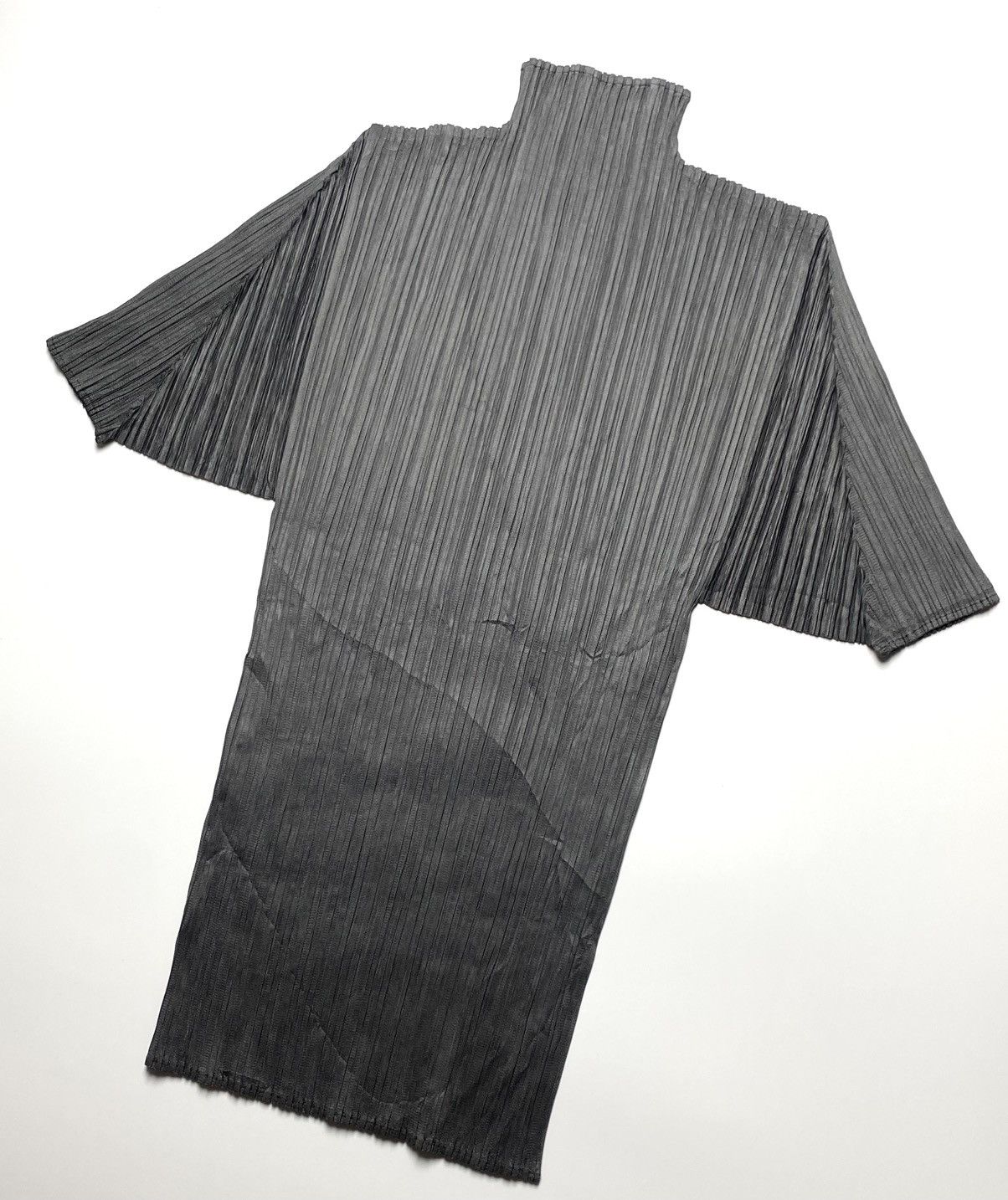 Pleats Please Issey Miyake Issey Miyake Pleats Please - Mock Neck Blouse Size L / US 10 / IT 46 - 3 Thumbnail