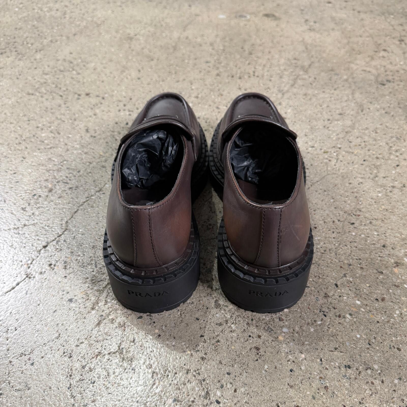 Prada Prada Leather Loafers Size US 9 / EU 42 - 6 Thumbnail