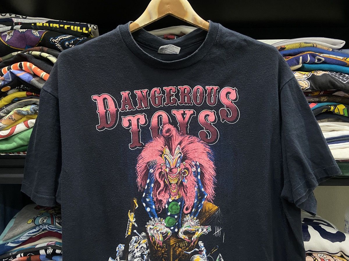Band Tees Vintage 80s Dangerous Toys tour Rock Band TShirt Size US XL / EU 56 / 4 - 2 Thumbnail