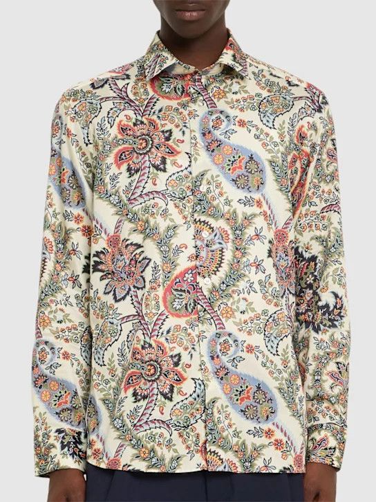 Etro o1lsvrm0425 Shirt in Multicolor Size US L / EU 52-54 / 3 - 3 Thumbnail