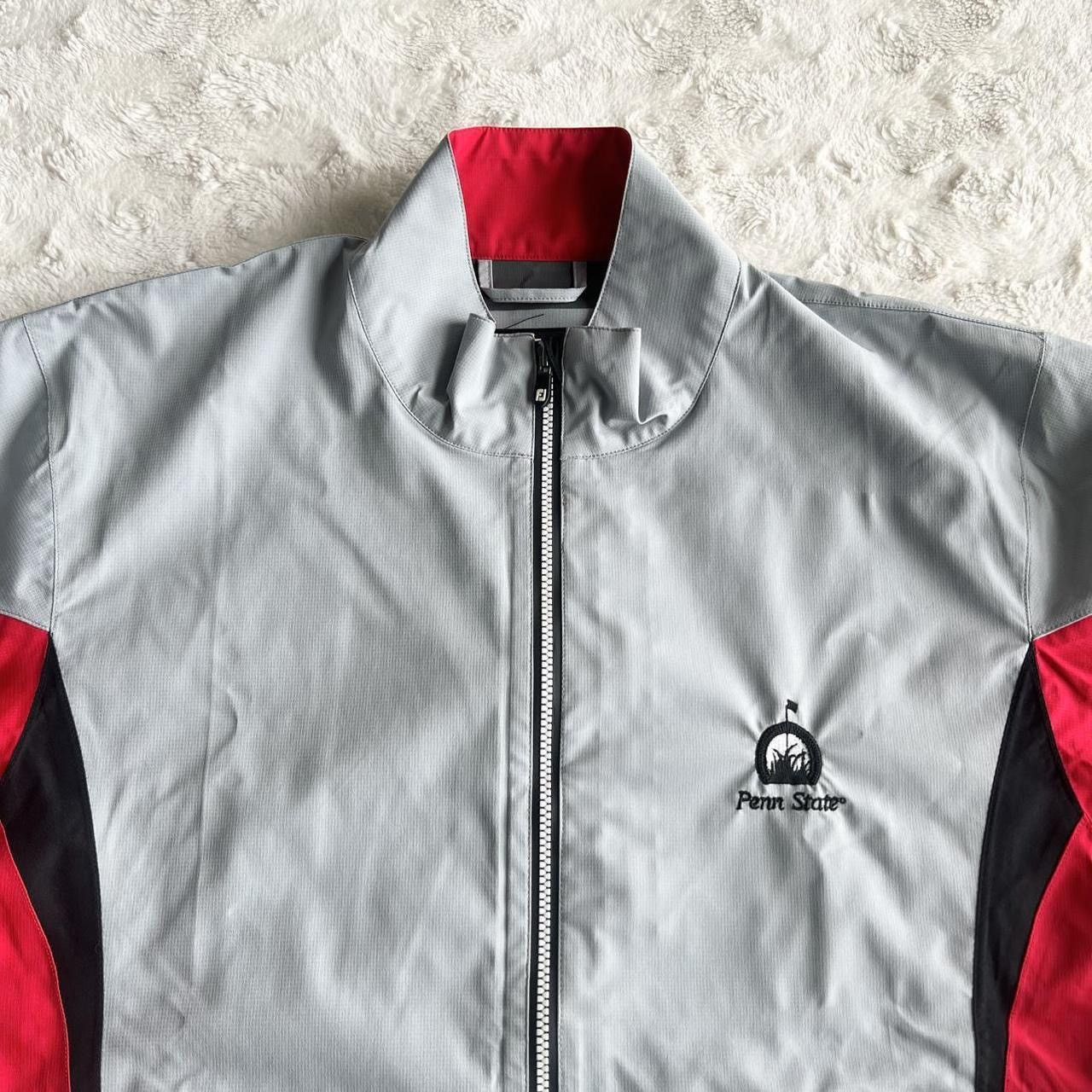 Footjoy Footjoy Golf Jacket Mens S Gray DryJoys Hydrolite Penn State Size US S / EU 44-46 / 1 - 3 Thumbnail