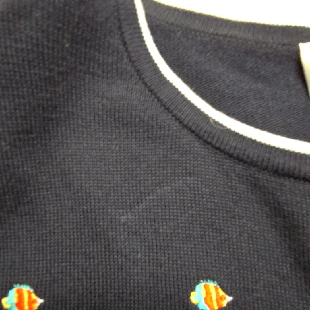 Other CJ Banks Cardigan Womens 1X Tropical Fish Embroidery Top Size L / US 10 / IT 46 - 3 Thumbnail