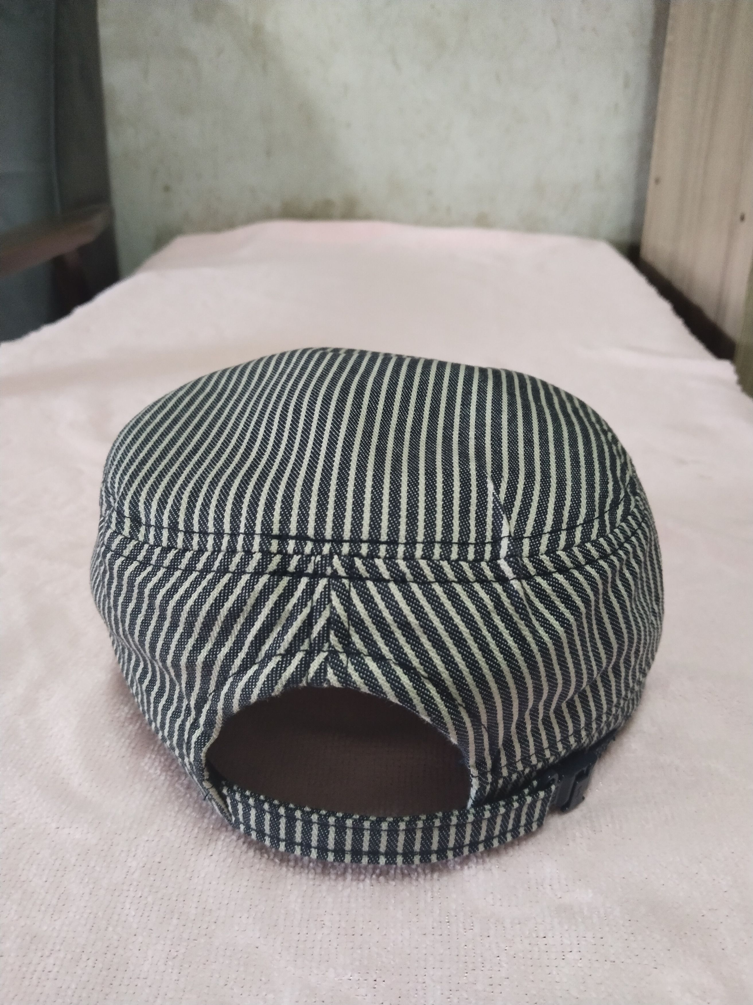 Japanese Brand VINTAGE CADET SRIPE YKK ADJUSTABLE JAPAN HAT Size ONE SIZE - 5 Thumbnail