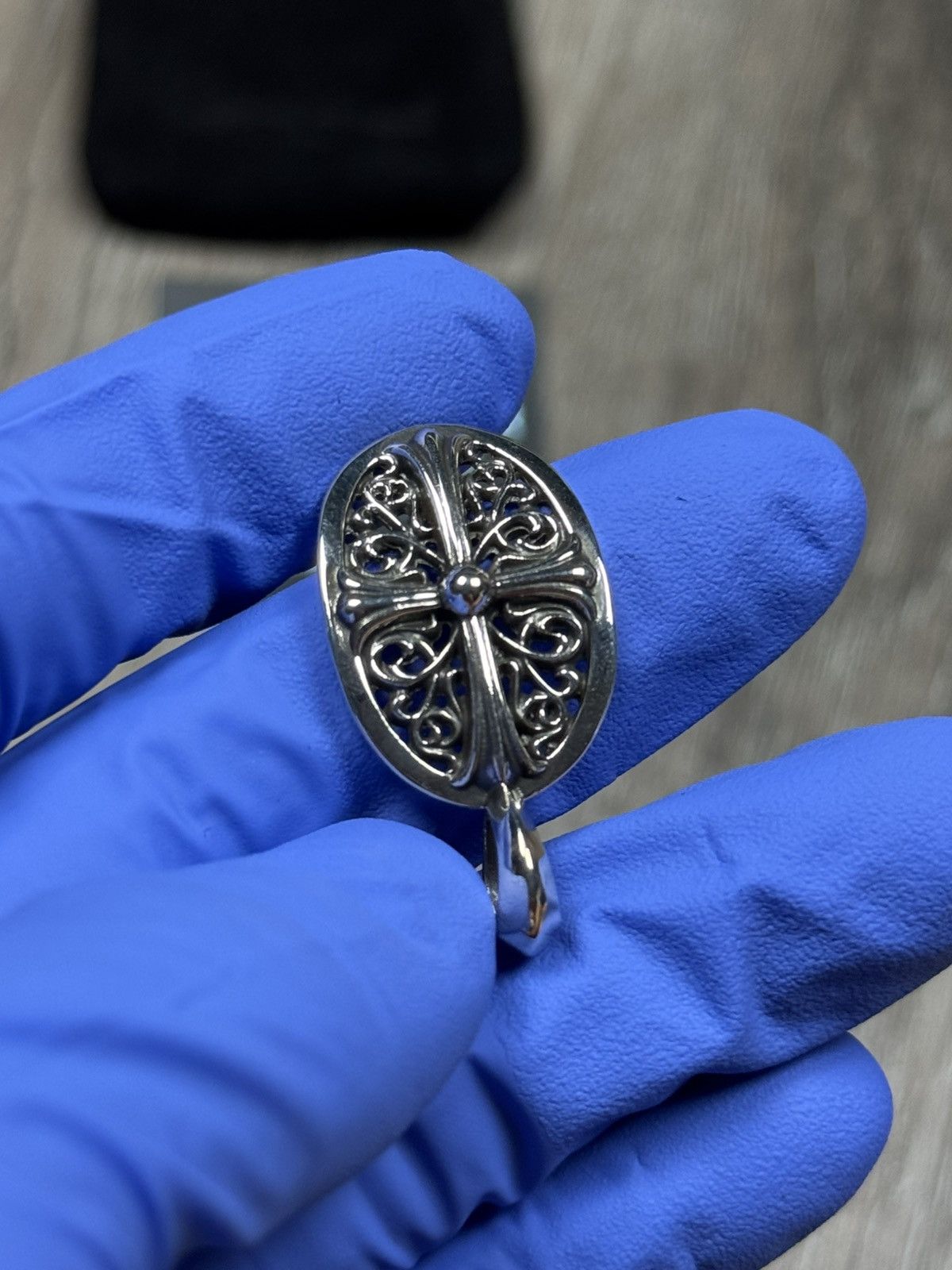 Chrome Hearts Chrome Hearts Oval Cross Pendant Size ONE SIZE - 5 Thumbnail