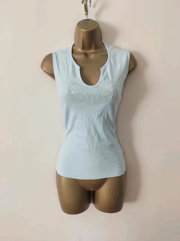 Vintage Vintage vest top Size L / US 10 / IT 46 - 8 Thumbnail