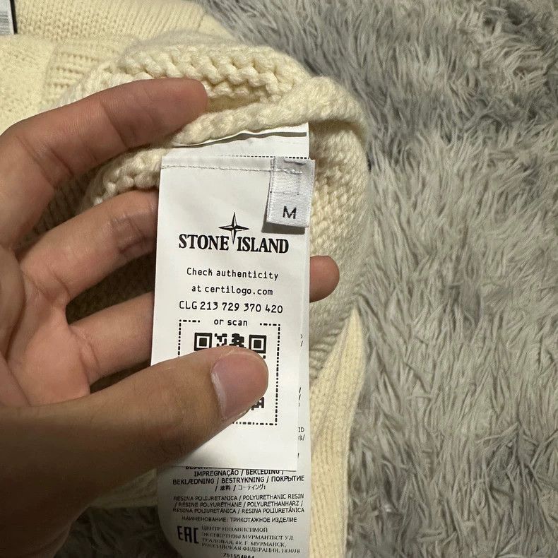 Stone Island Stone Island Thick Wool Knit Outerwear -2506 Size US M / EU 48-50 / 2 - 6 Thumbnail