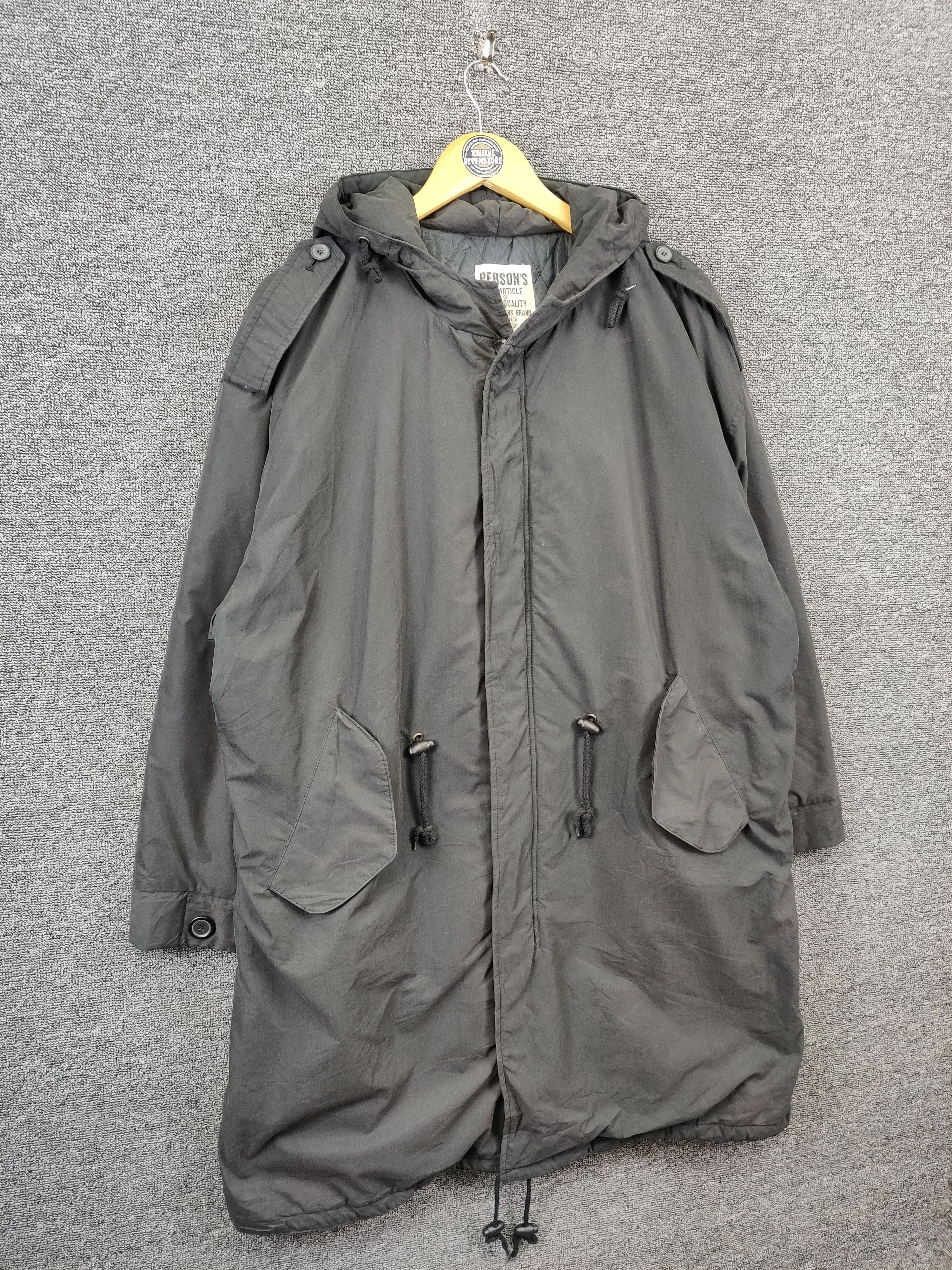 Japanese Brand Vintage Person's Parkas Long Hoodie Jacket Size US L / EU 52-54 / 3 - 4 Thumbnail