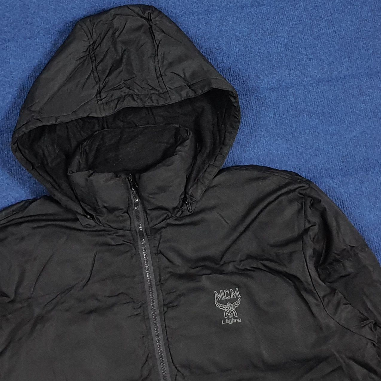 MCM Vintage MCM Legere Quilted Jacket Black Ripstop C286N8 Size US XL / EU 56 / 4 - 2 Thumbnail