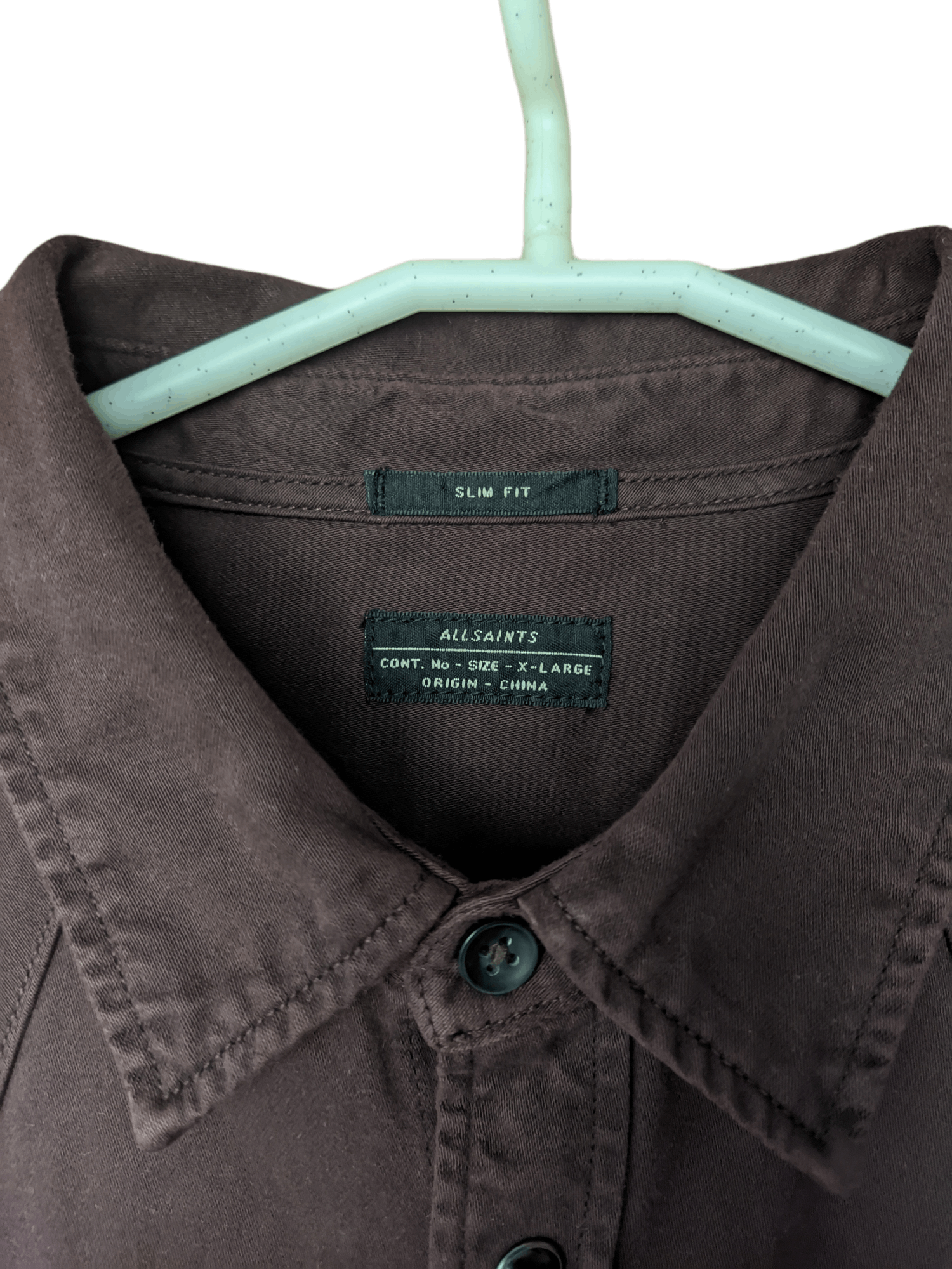 Allsaints AllSaints Creek LS Shirt slim fit Size US XL / EU 56 / 4 - 5 Thumbnail